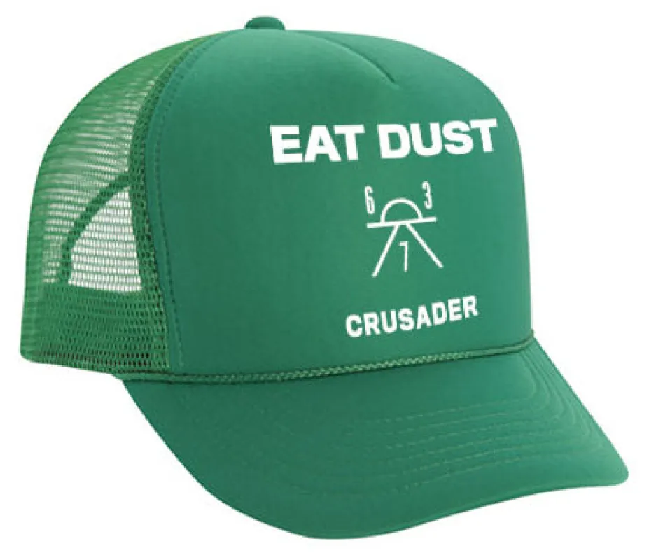 Trucker Crusader Nylon Green made by Eat Dust