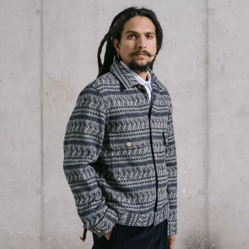Type Dust Highlander Wool Navy made by Eat Dust