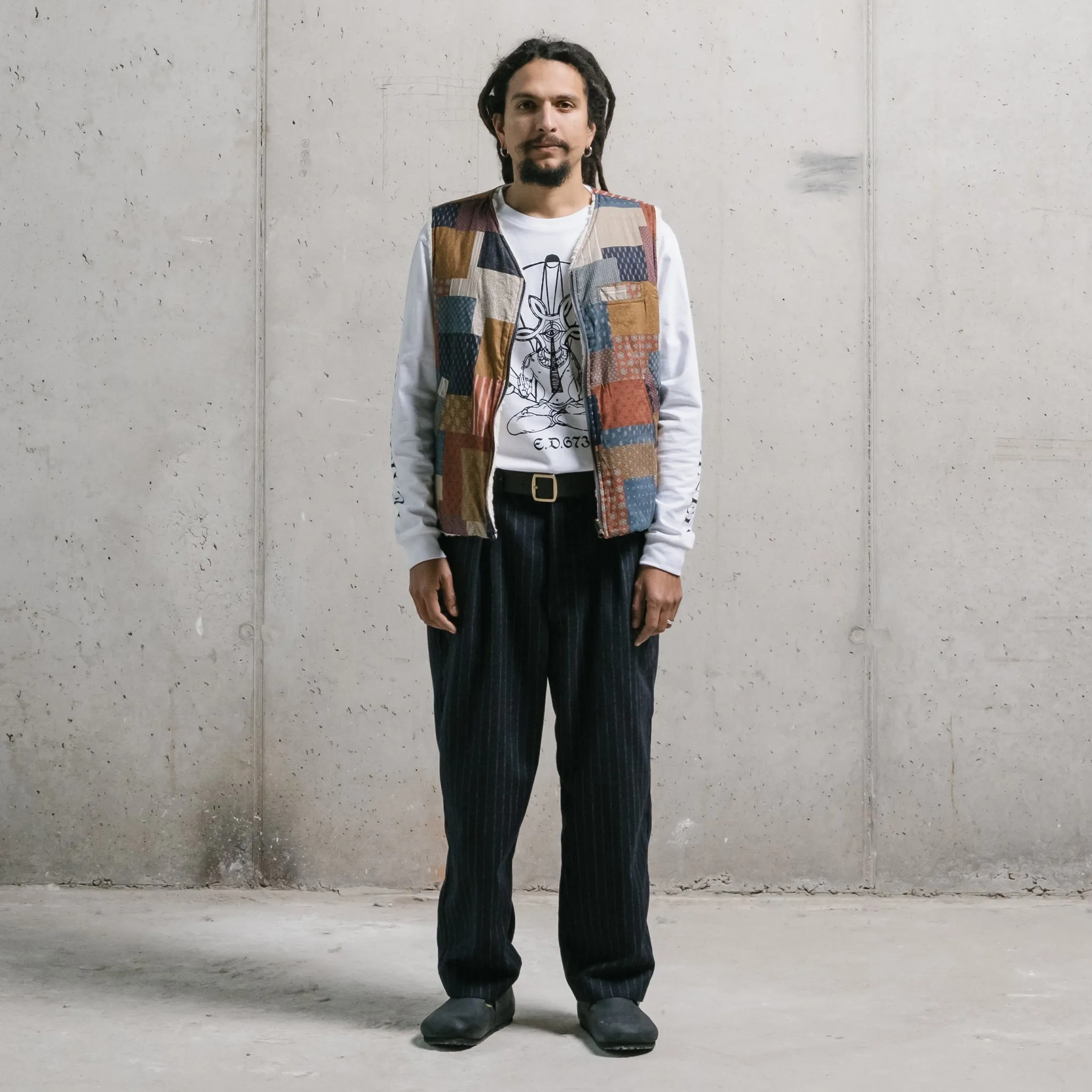 Deck Vest Quilt Maker Cotton Multi sold by Eat Dust product image thumbnail 3