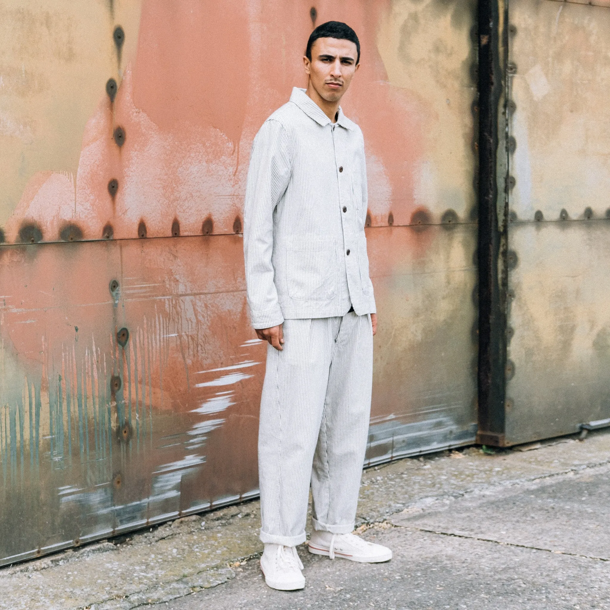 Combat Blazer Railroad Cotton White sold by Eat Dust product image thumbnail 3