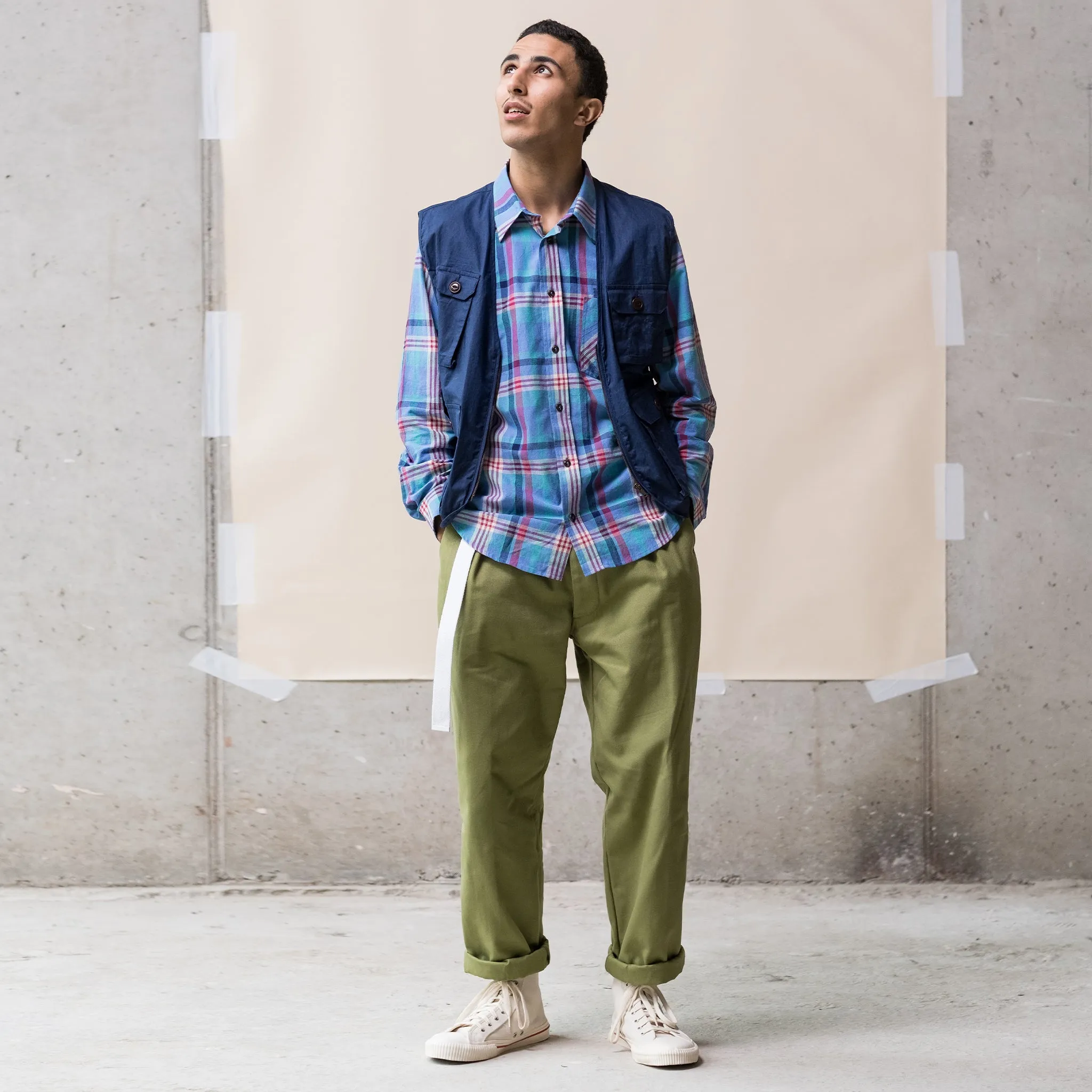 Combat Shirt Chennai Check Multi sold by Eat Dust product image thumbnail 3