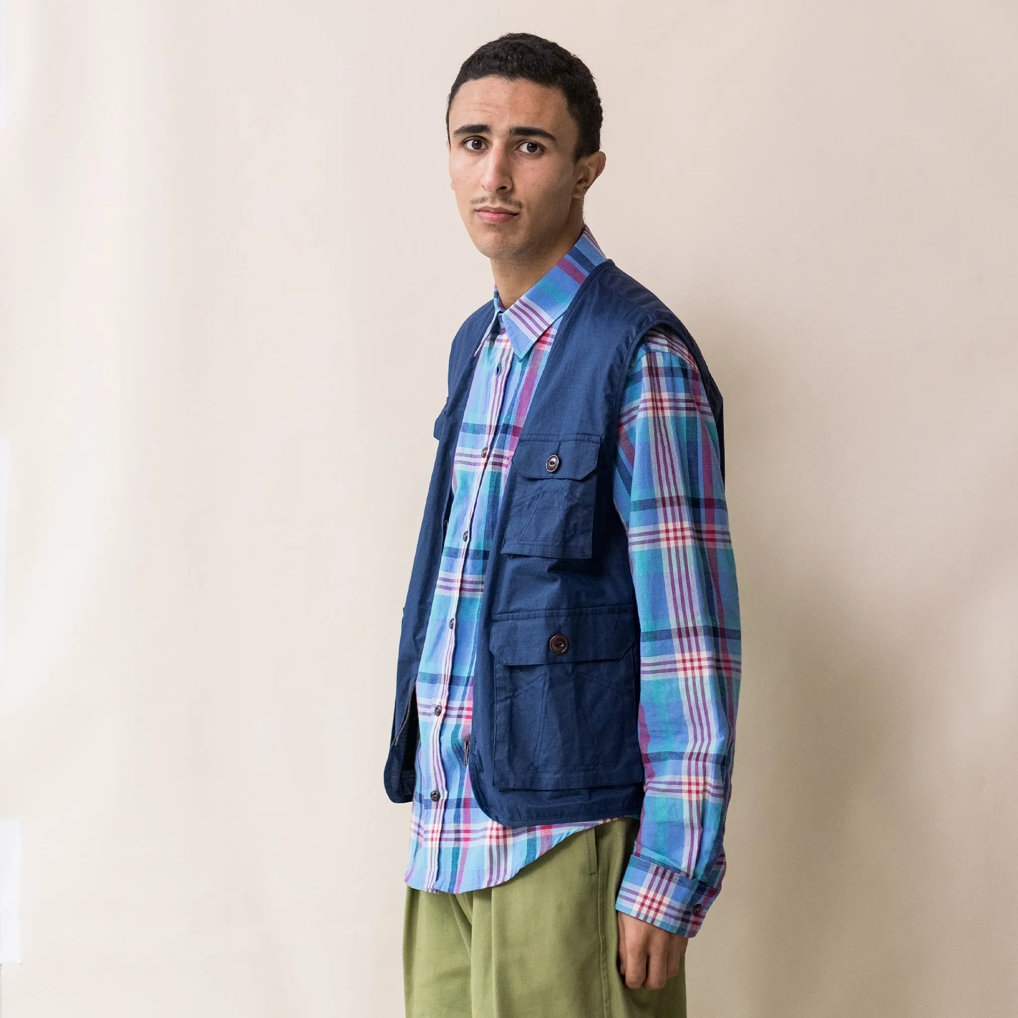 Combat Shirt Chennai Check Multi sold by Eat Dust product image thumbnail 5