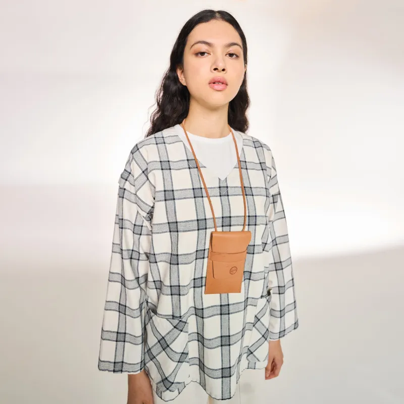 G.o.D Nurse Smock Karlani Check made by Eat Dust