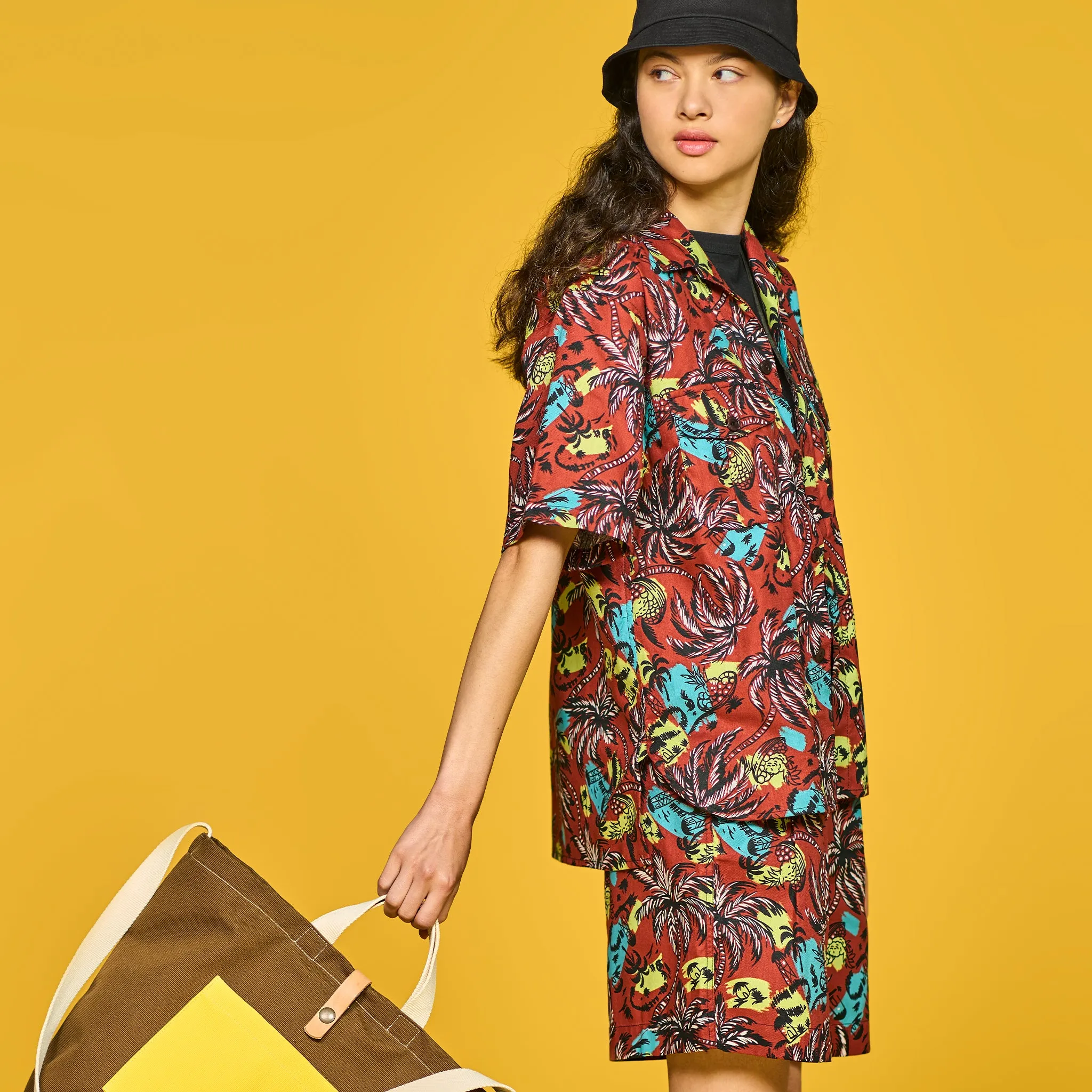 G.o.D Cuban Shirt Aloha Cotton Brick Red sold by Eat Dust product image thumbnail 3