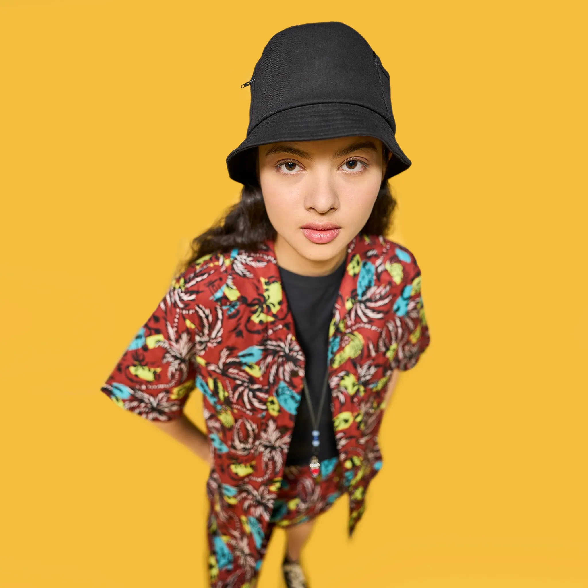 G.o.D Cuban Shirt Aloha Cotton Brick Red sold by Eat Dust product image thumbnail 5