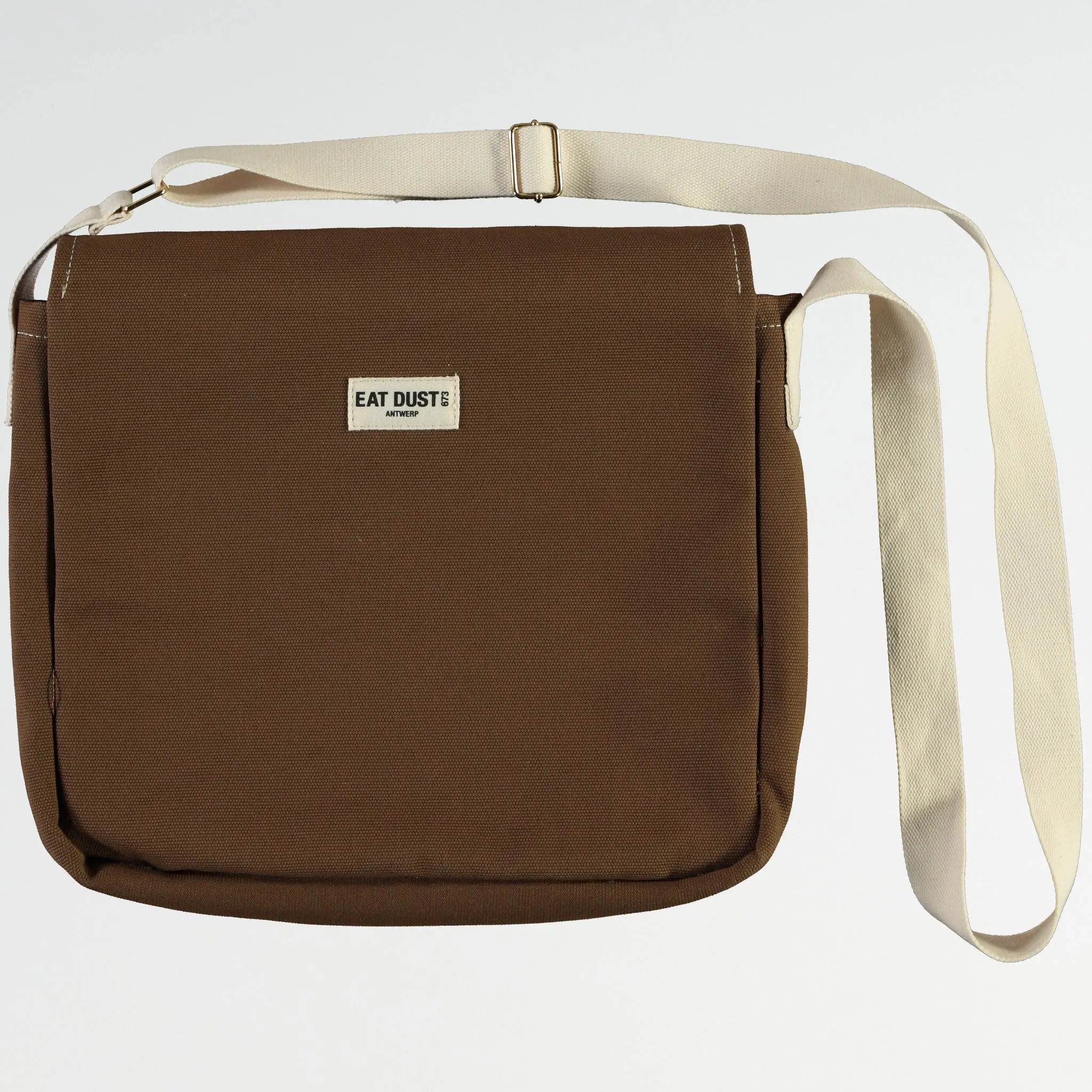 Canvas Shoulder Bag Medium Brown sold by Eat Dust product image thumbnail 5