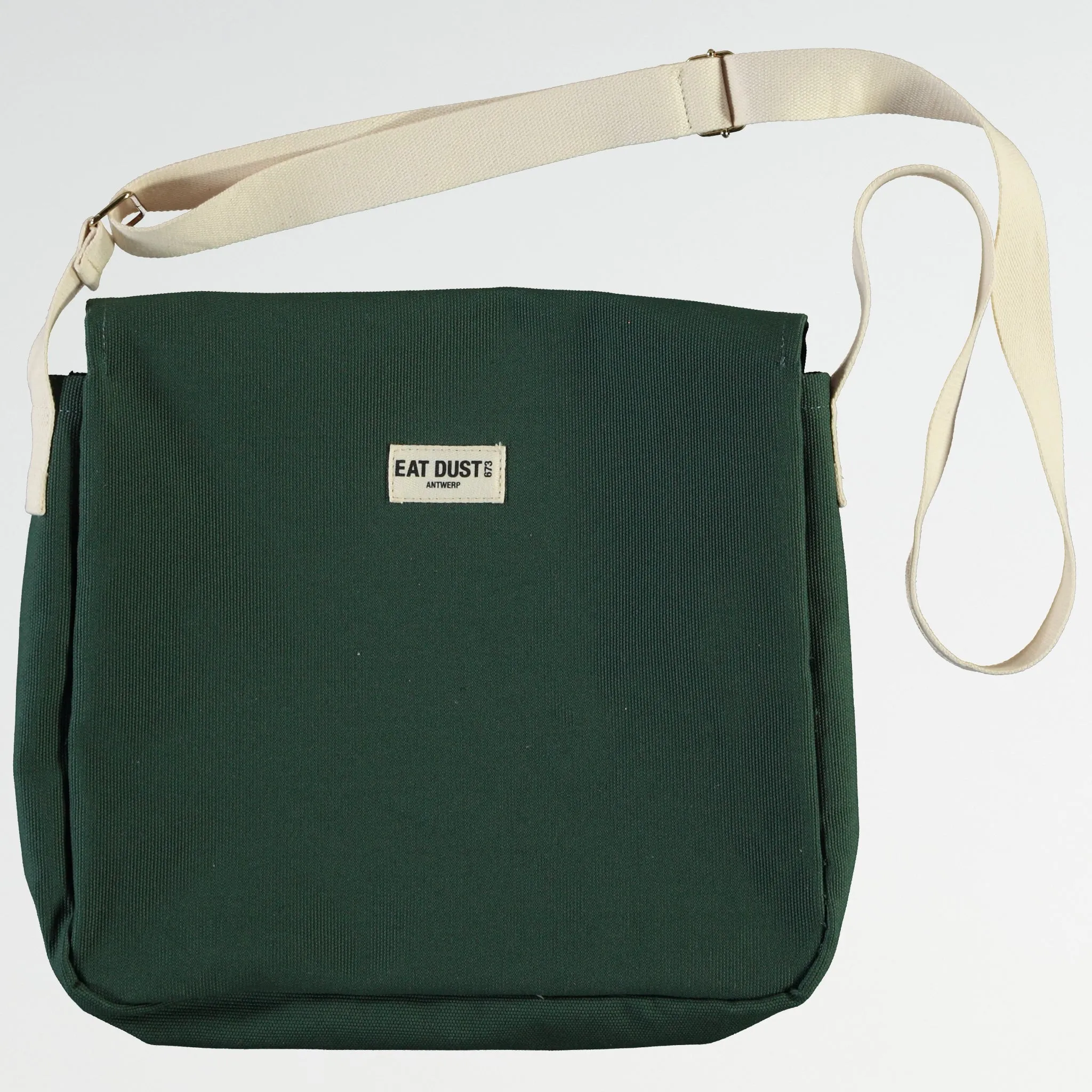 Canvas Shoulder Bag Medium Green sold by Eat Dust product image thumbnail 3