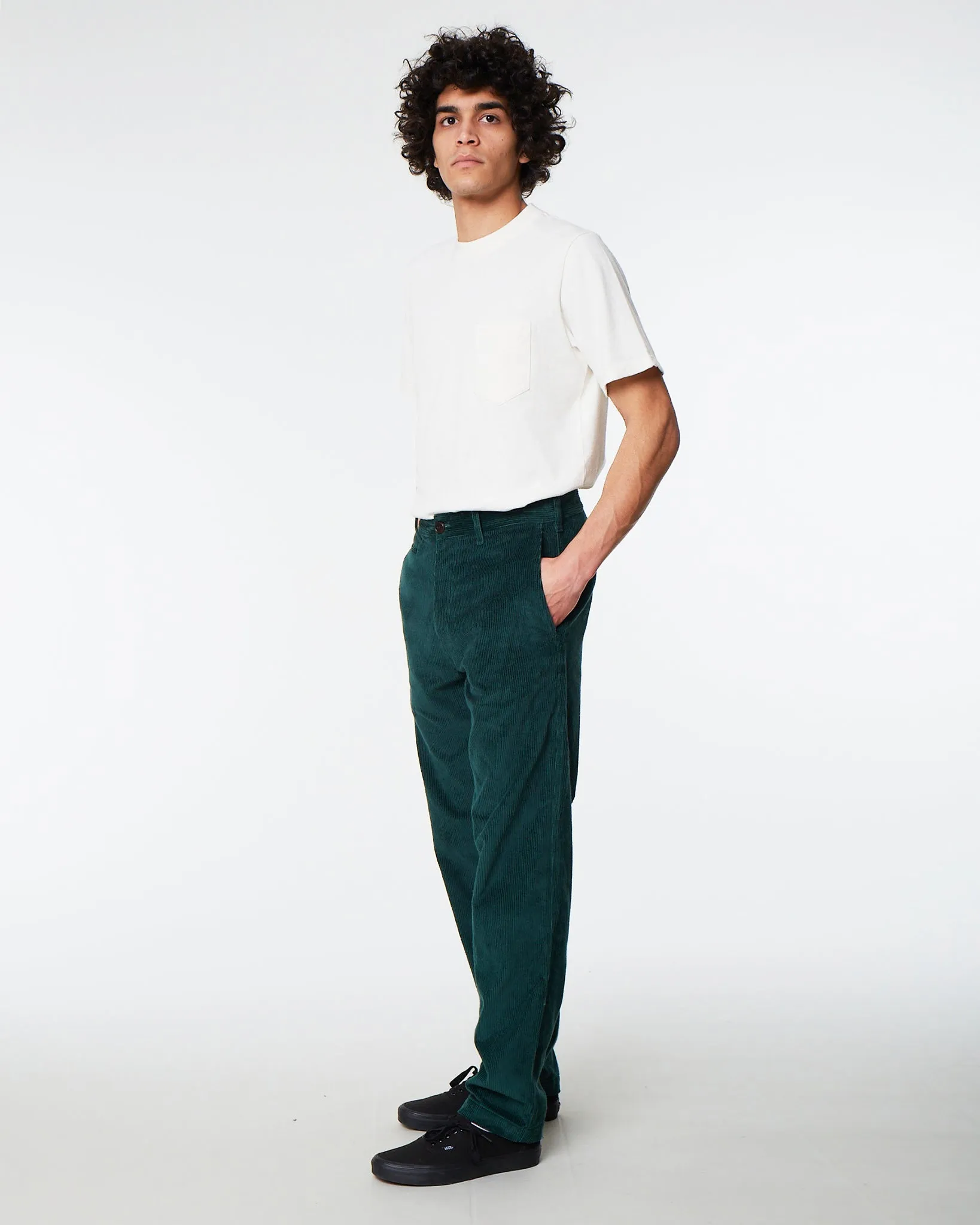Service Chino 8W Cords Bottle Green sold by Eat Dust product image thumbnail 2