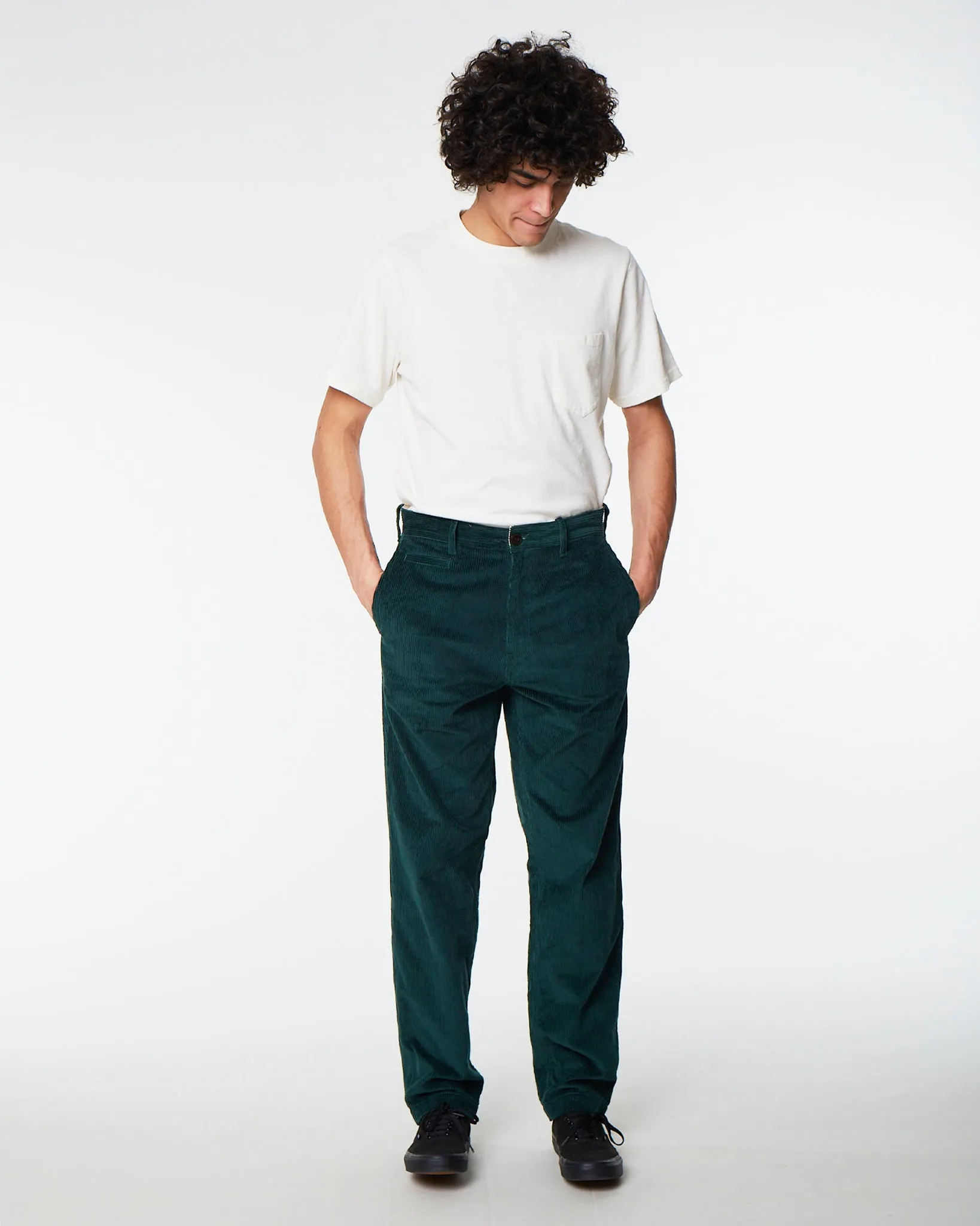 Service Chino 8W Cords Bottle Green sold by Eat Dust product image thumbnail 5