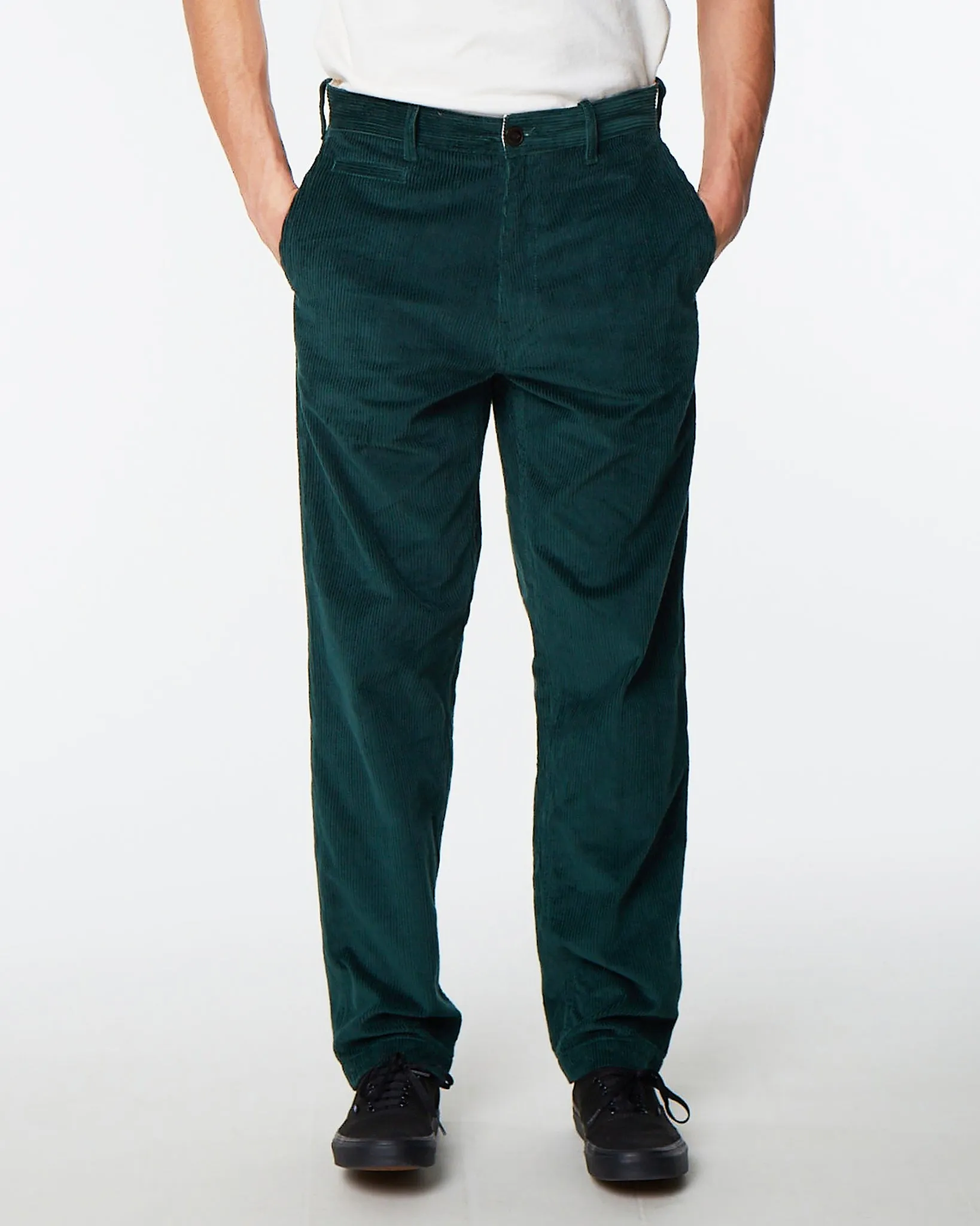 Service Chino 8W Cords Bottle Green sold by Eat Dust