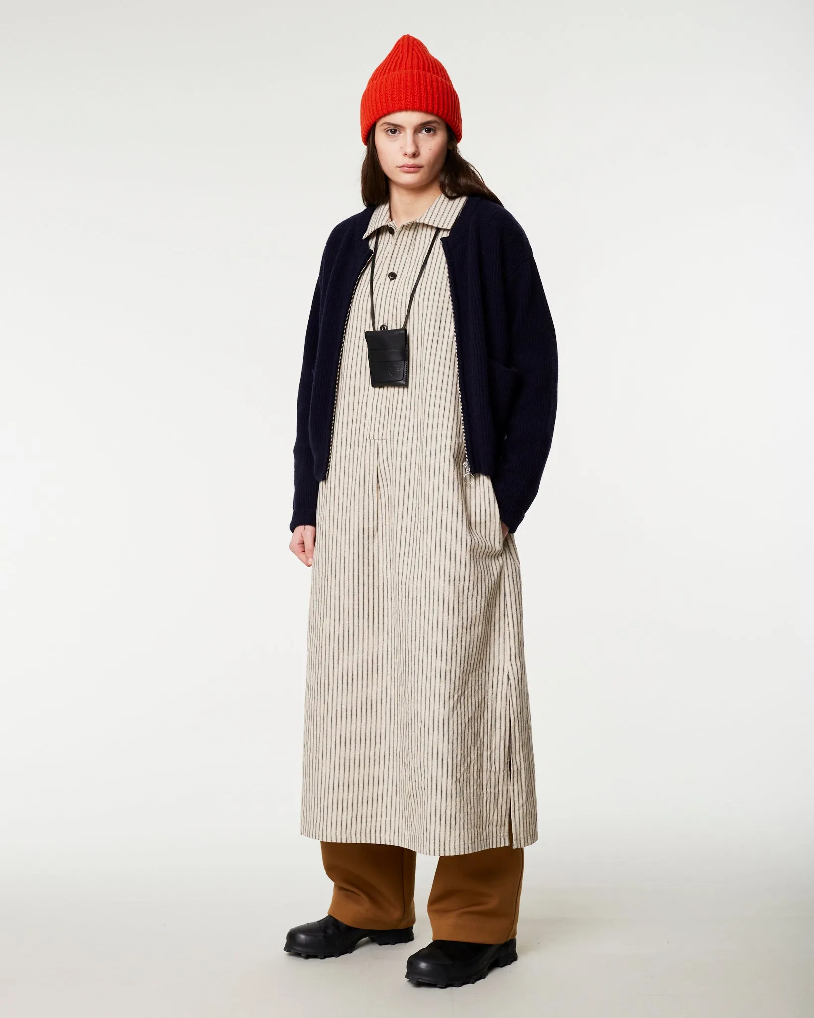 G.o.D Shirt Dress Dust Bowl Stripes Off White sold by Eat Dust product image thumbnail 3