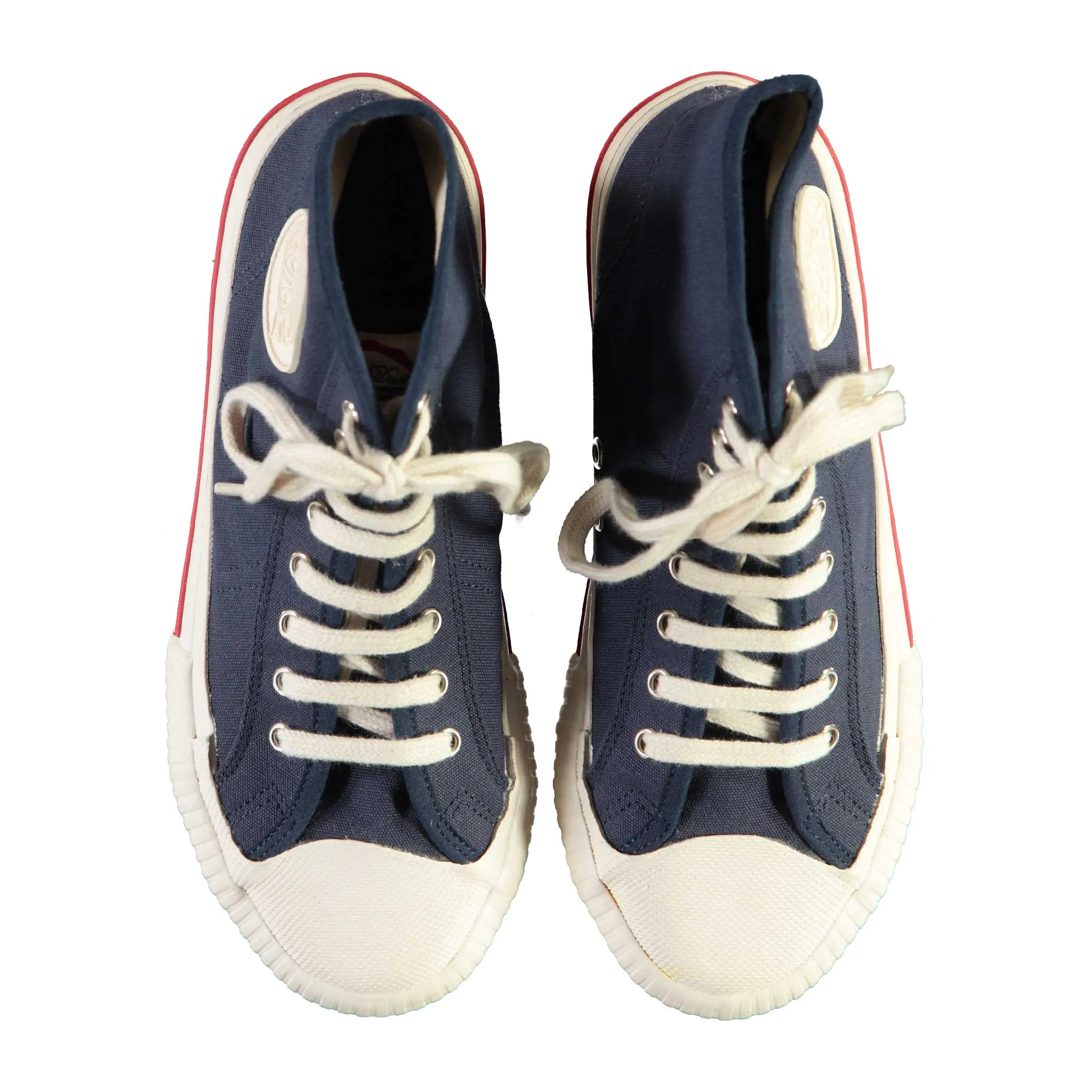 Canvas Sneakers High Navy sold by Eat Dust product image thumbnail 3