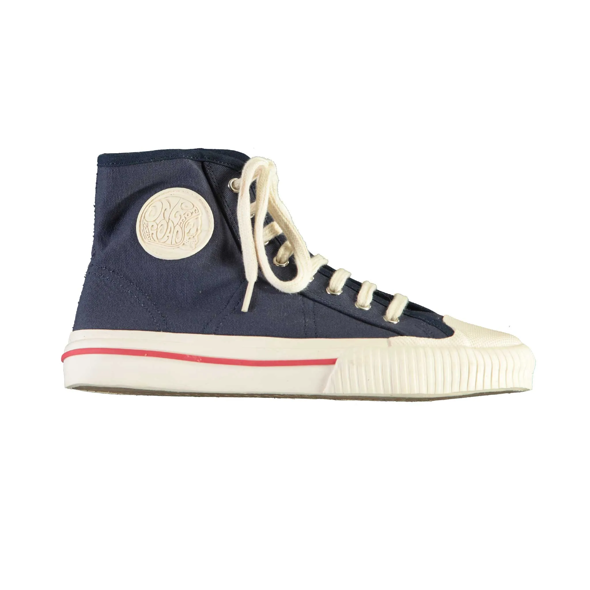 Canvas Sneakers High Navy sold by Eat Dust product image thumbnail 2