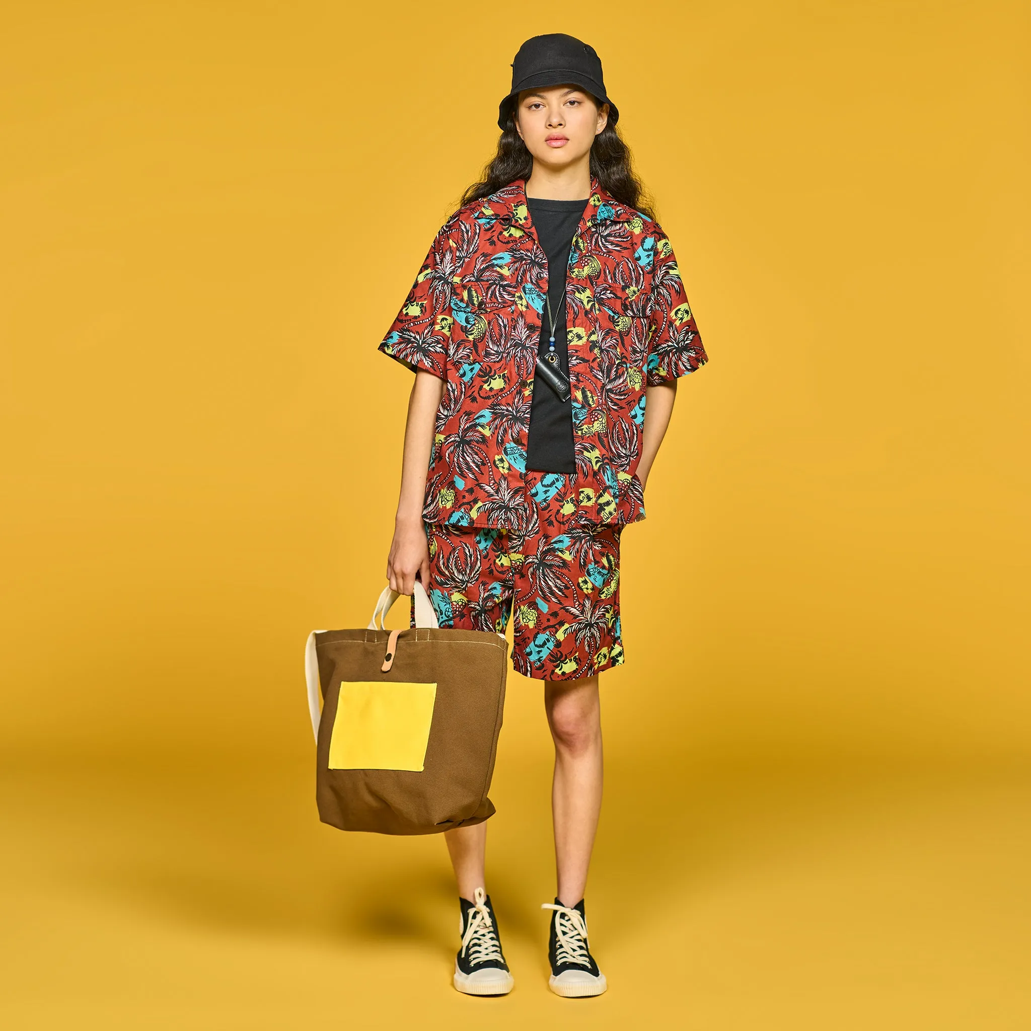 Canvas Shopper Bag Medium Brown sold by Eat Dust product image thumbnail 3