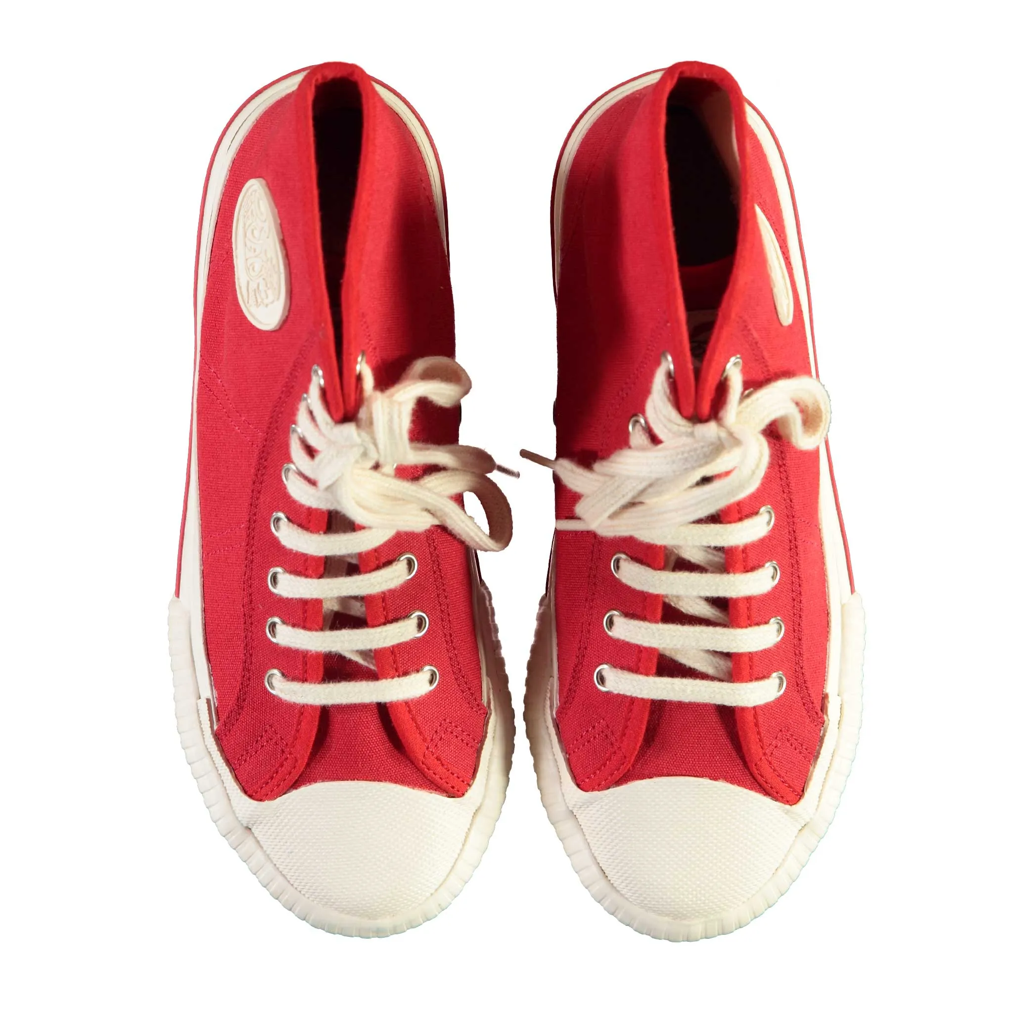 Canvas Sneakers High Red sold by Eat Dust product image thumbnail 3