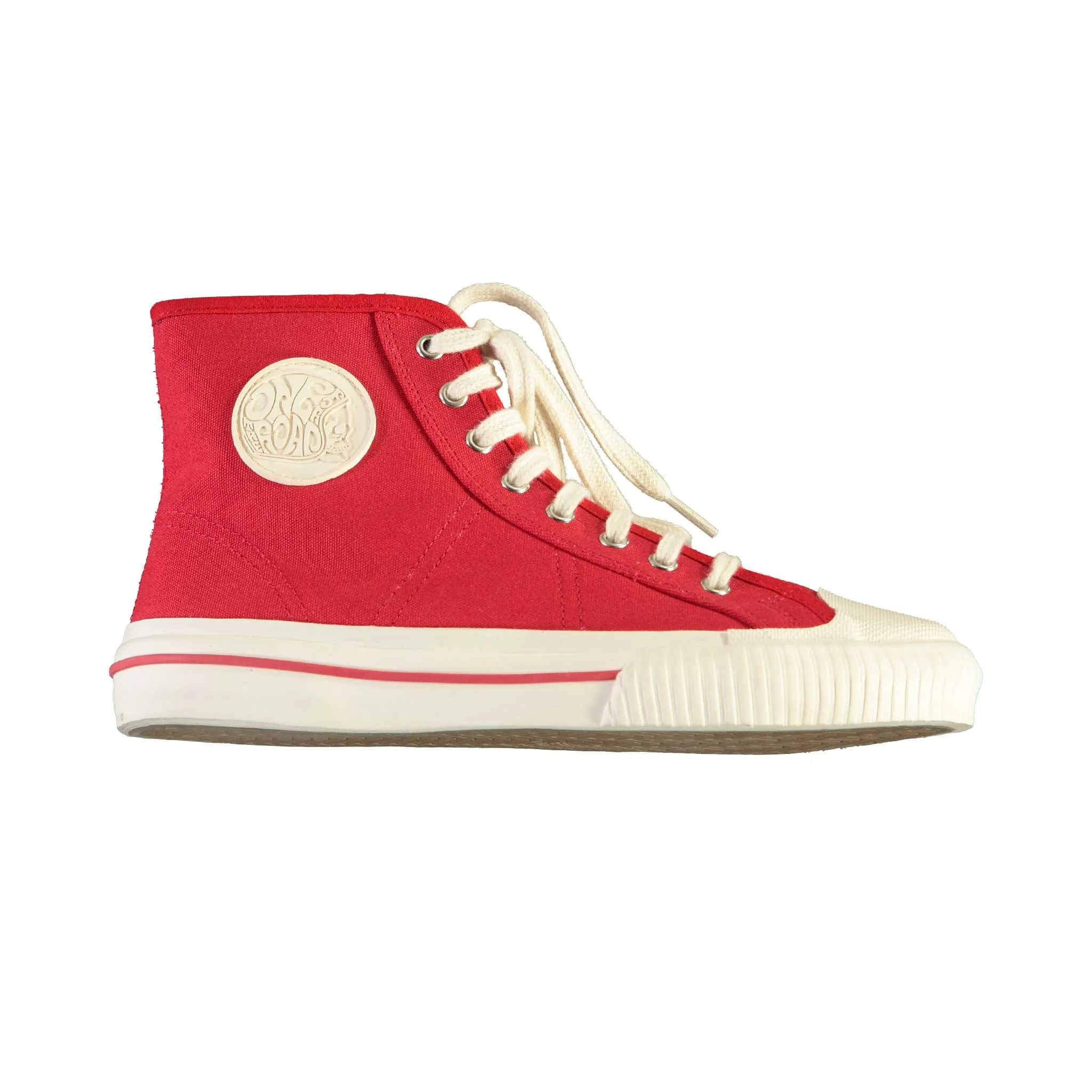 Canvas Sneakers High Red sold by Eat Dust product image thumbnail 2