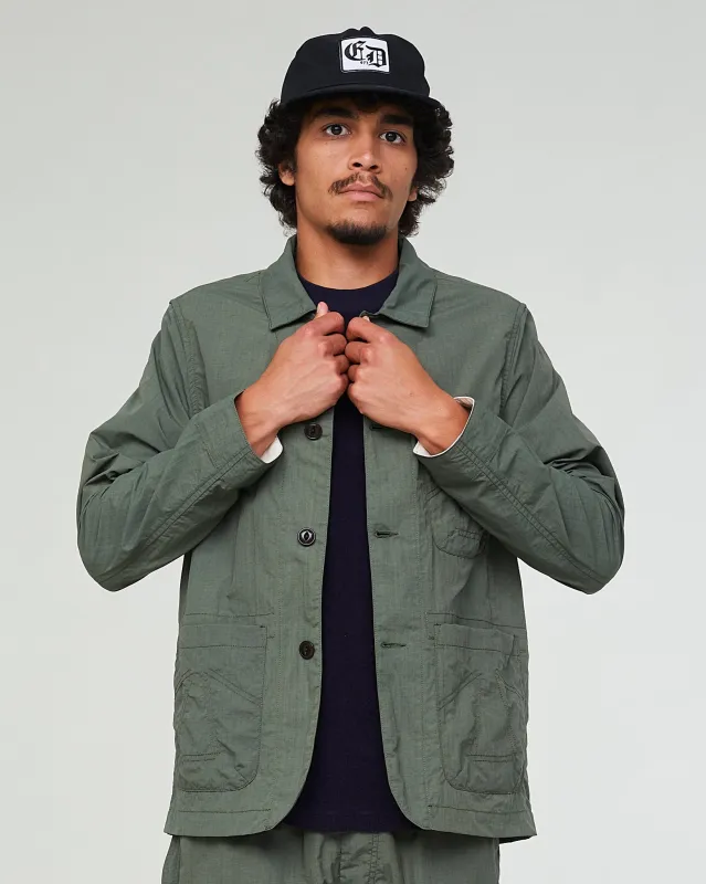 Combat Blazer Ripstop Maxi Khaki made by Eat Dust