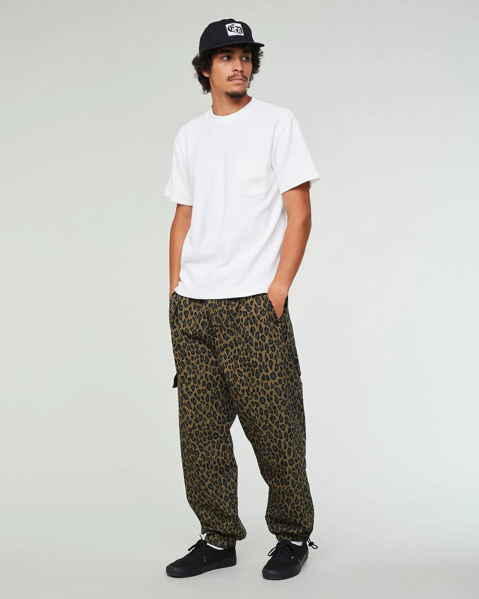 Desert Pants Cheetah Cotton Khaki sold by Eat Dust product image thumbnail 4
