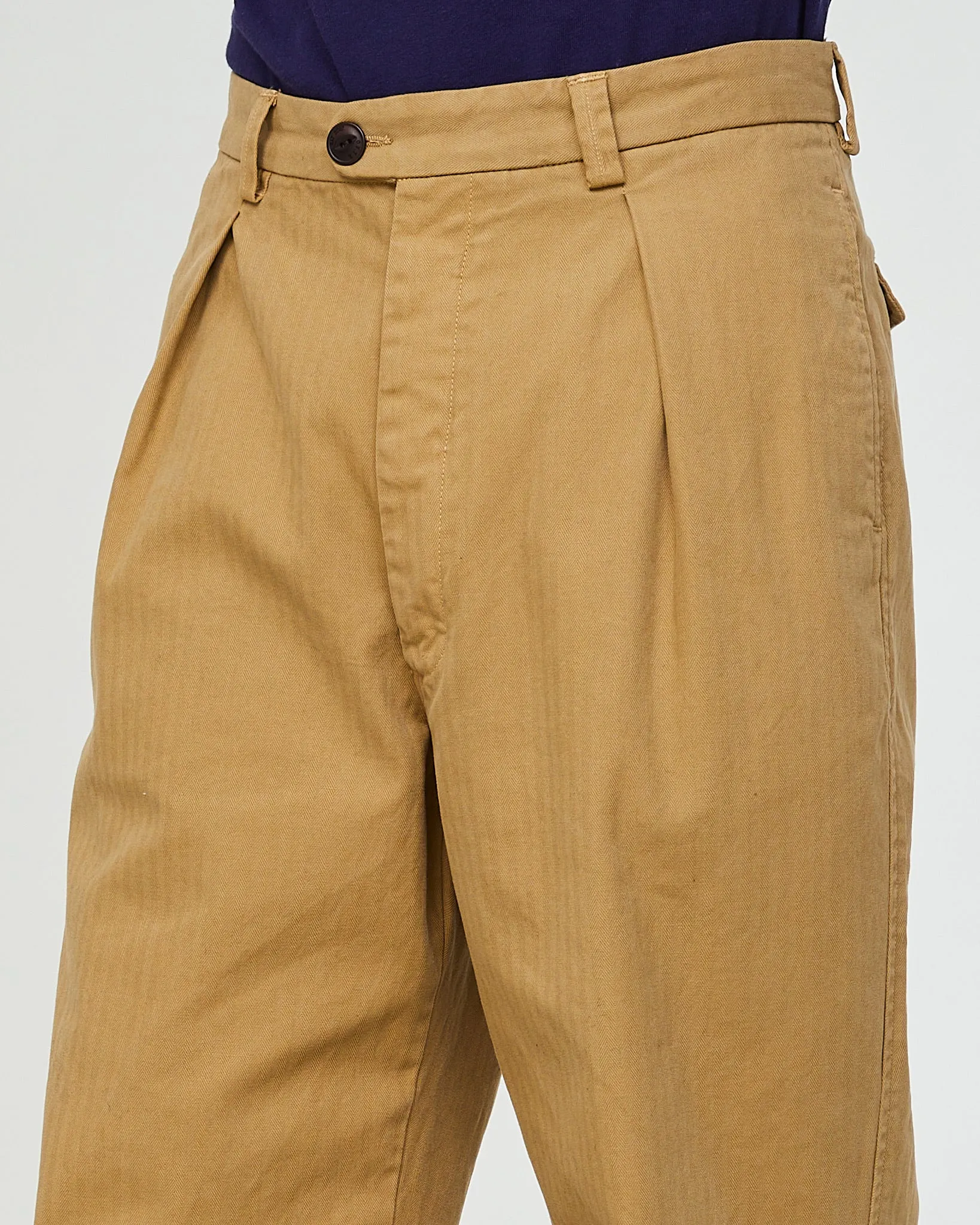 Maharajha Chino Herringbone Twill Sand sold by Eat Dust product image thumbnail 3