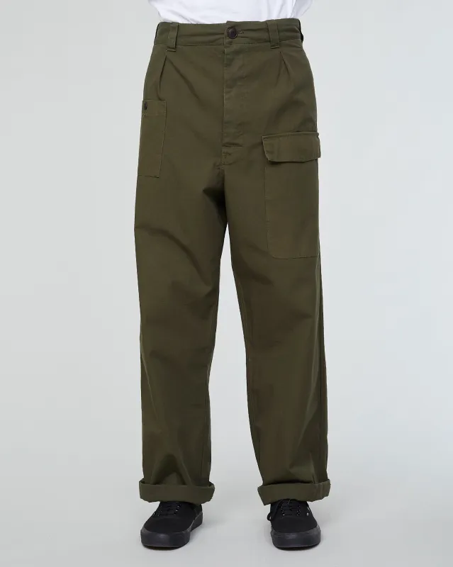 Captain Chino Ripstop Khaki sold by Eat Dust