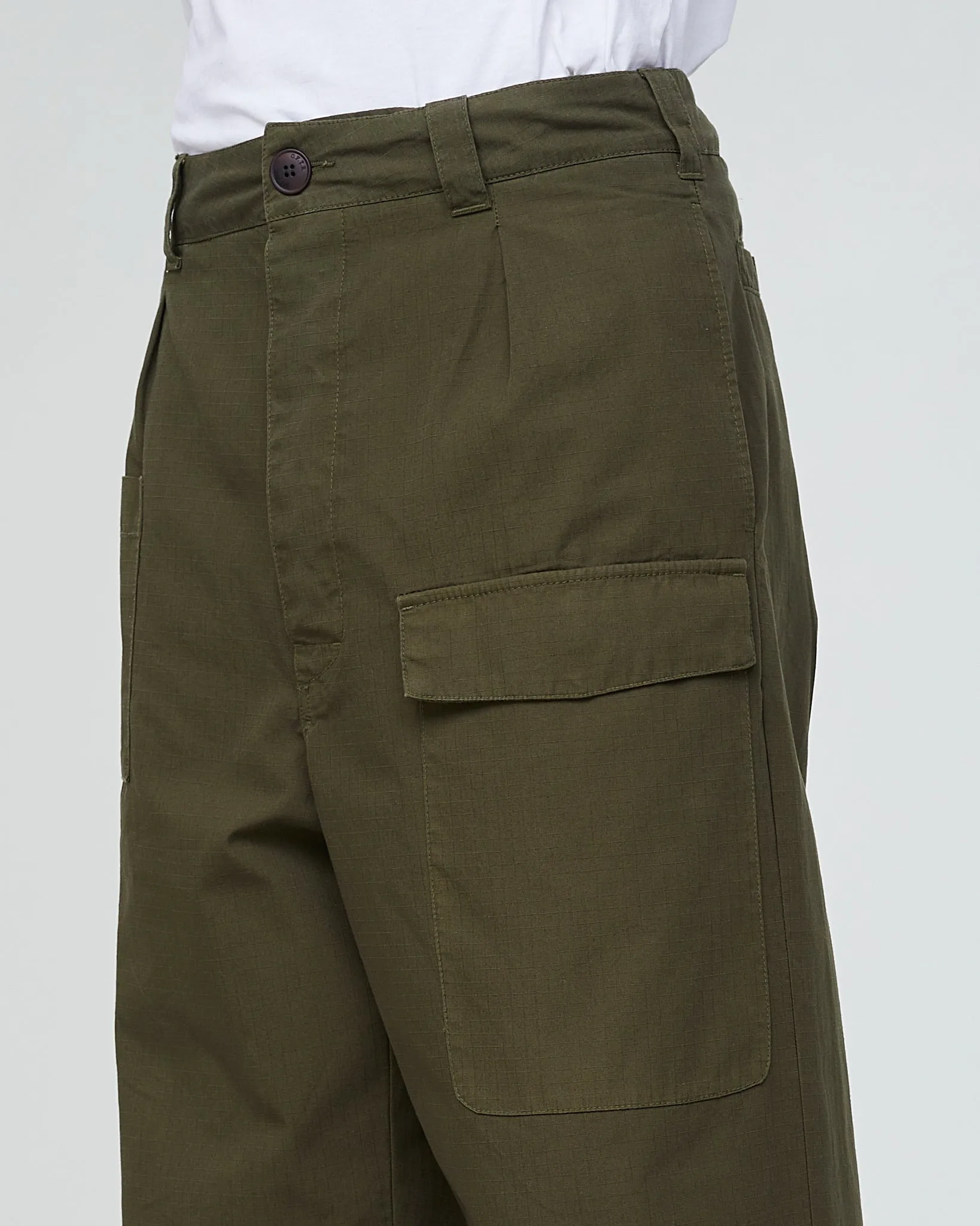 Captain Chino Ripstop Khaki sold by Eat Dust product image thumbnail 4