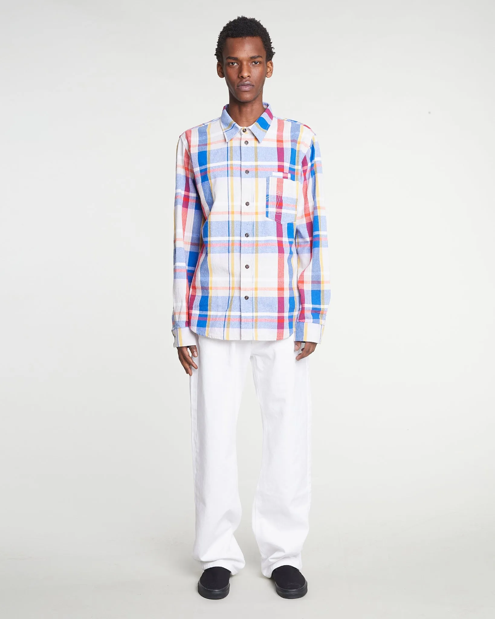 Combat Shirt Miami Check Multi sold by Eat Dust product image thumbnail 2