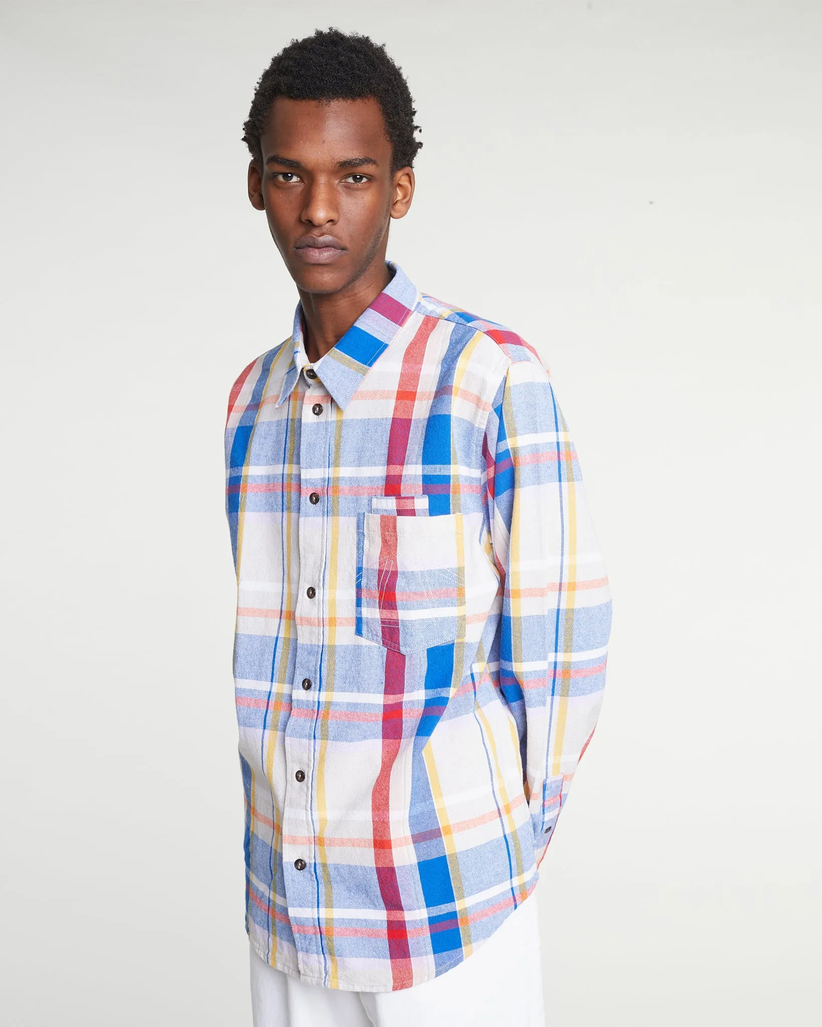 Combat Shirt Miami Check Multi sold by Eat Dust product image thumbnail 5