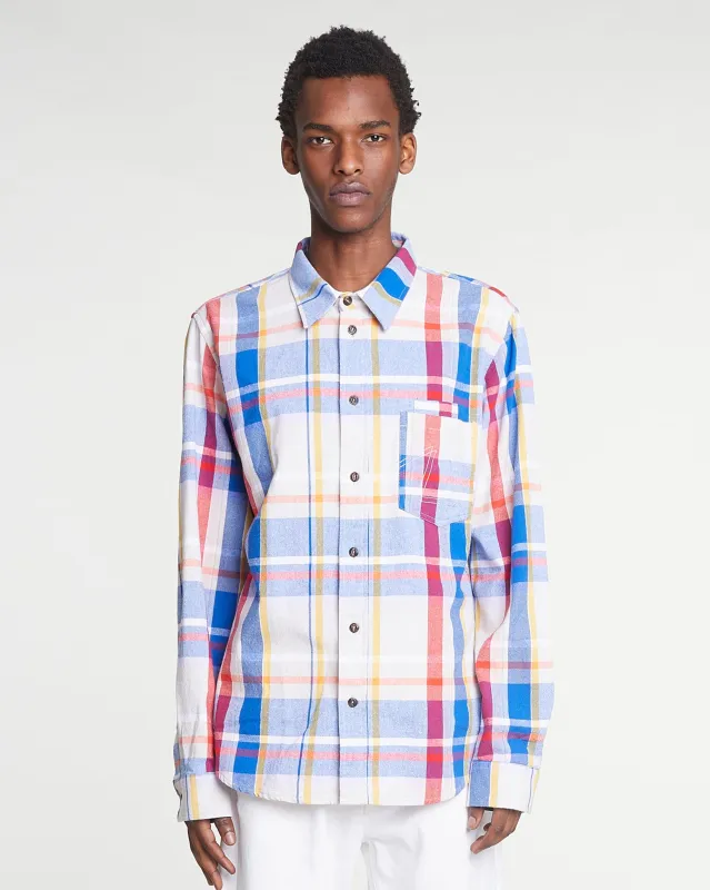 Combat Shirt Miami Check Multi made by Eat Dust