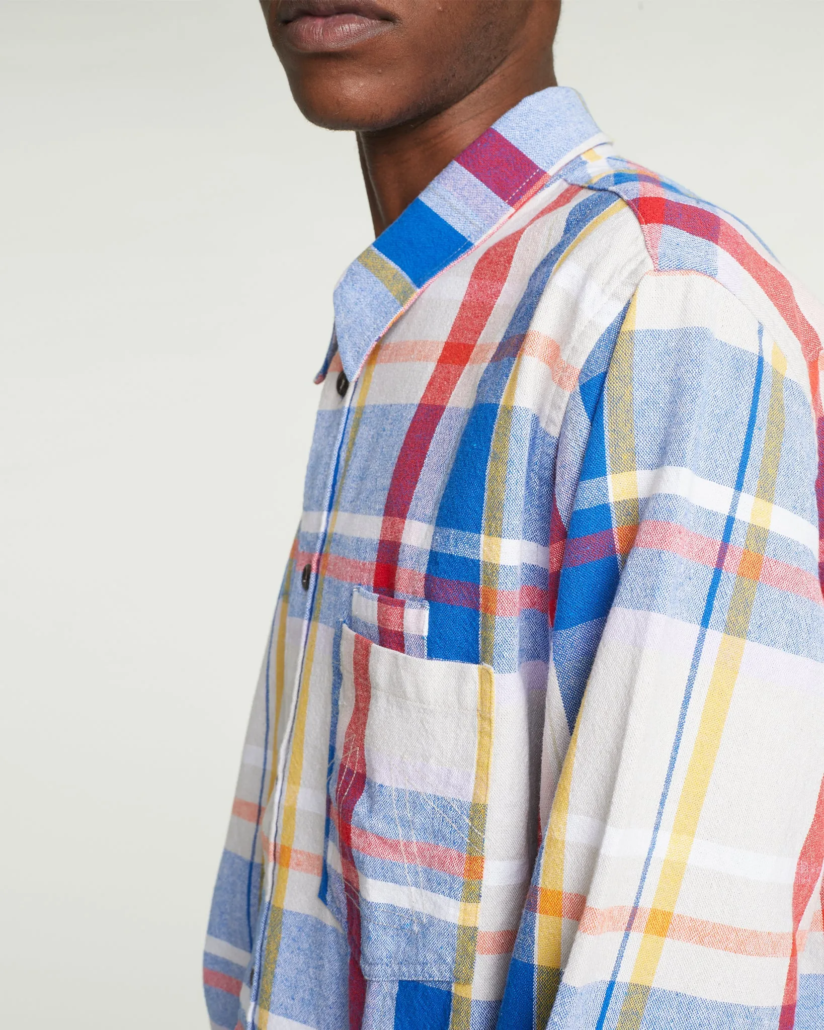 Combat Shirt Miami Check Multi sold by Eat Dust product image thumbnail 4