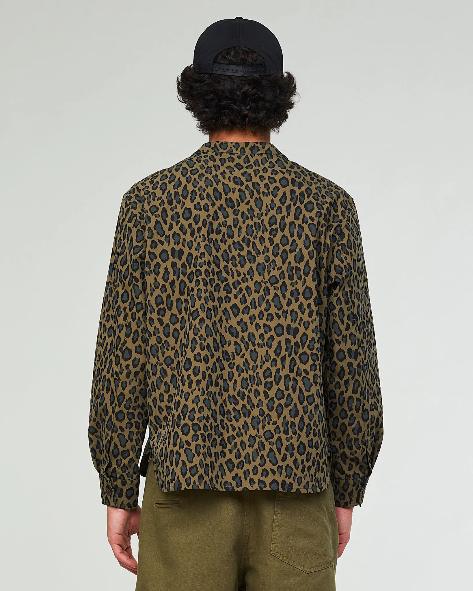 Kabul Shirt Cheetah Cotton Khaki sold by Eat Dust product image thumbnail 4