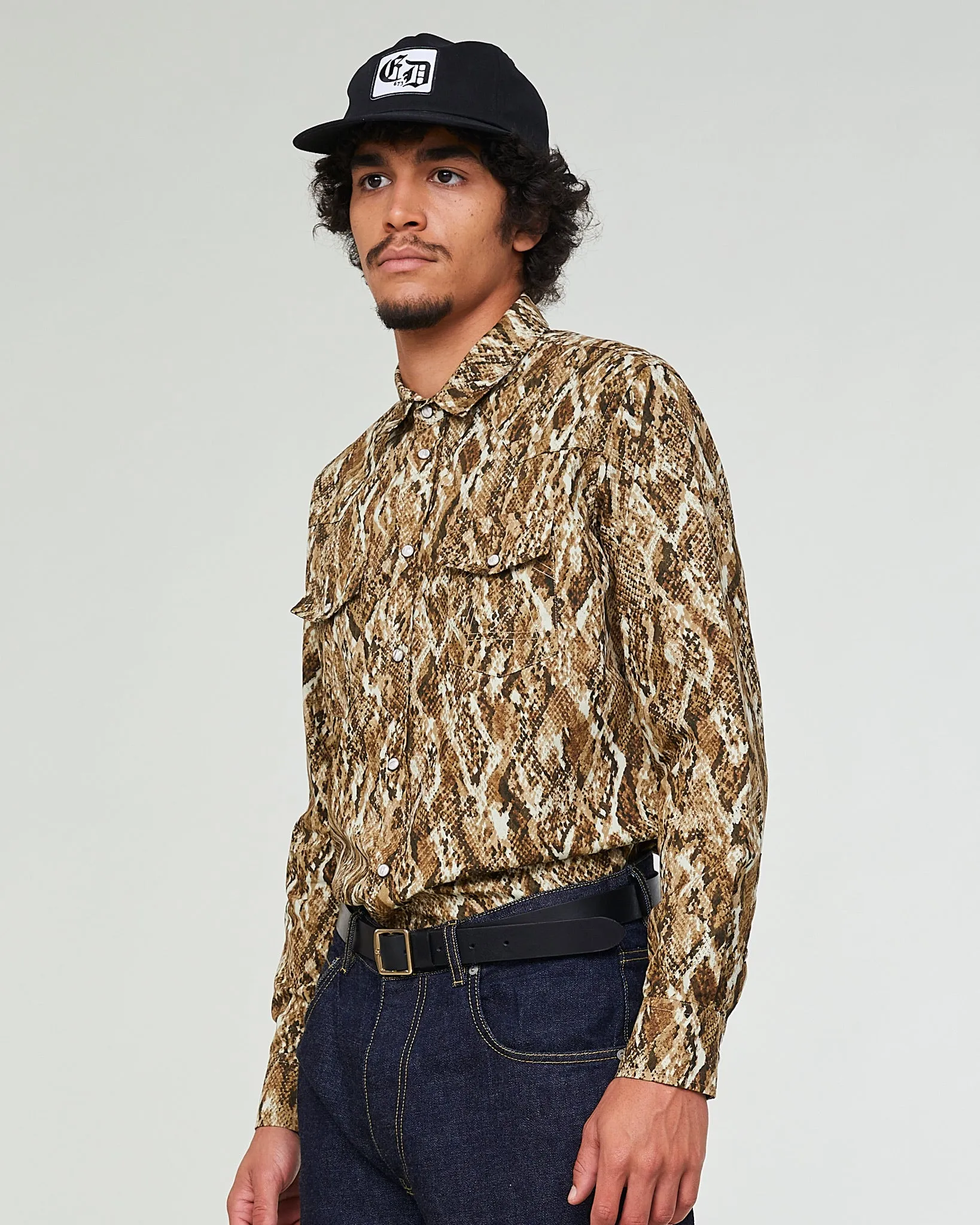 Western Shirt Cobra Cotton Multi sold by Eat Dust product image thumbnail 3