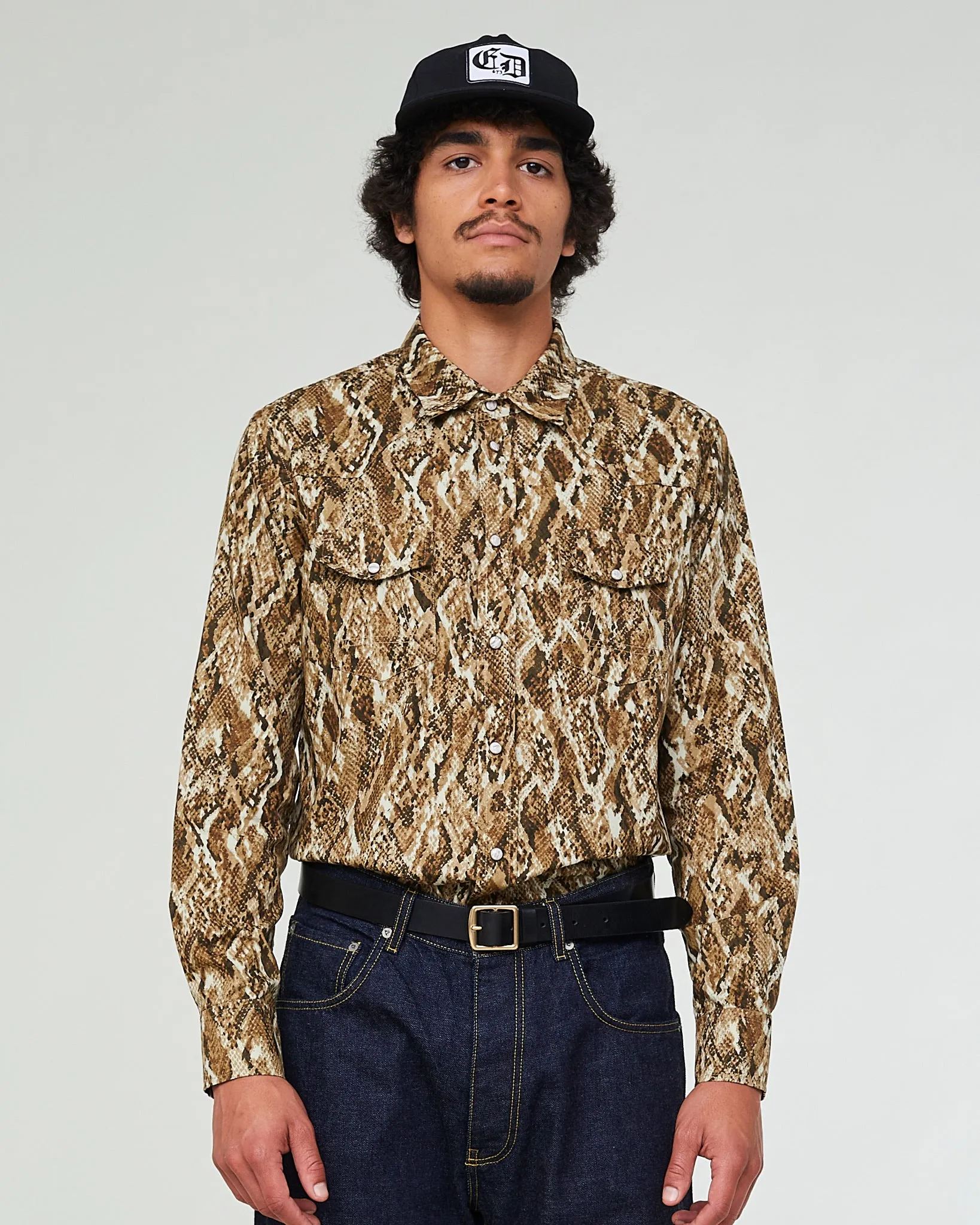 Western Shirt Cobra Cotton Multi sold by Eat Dust