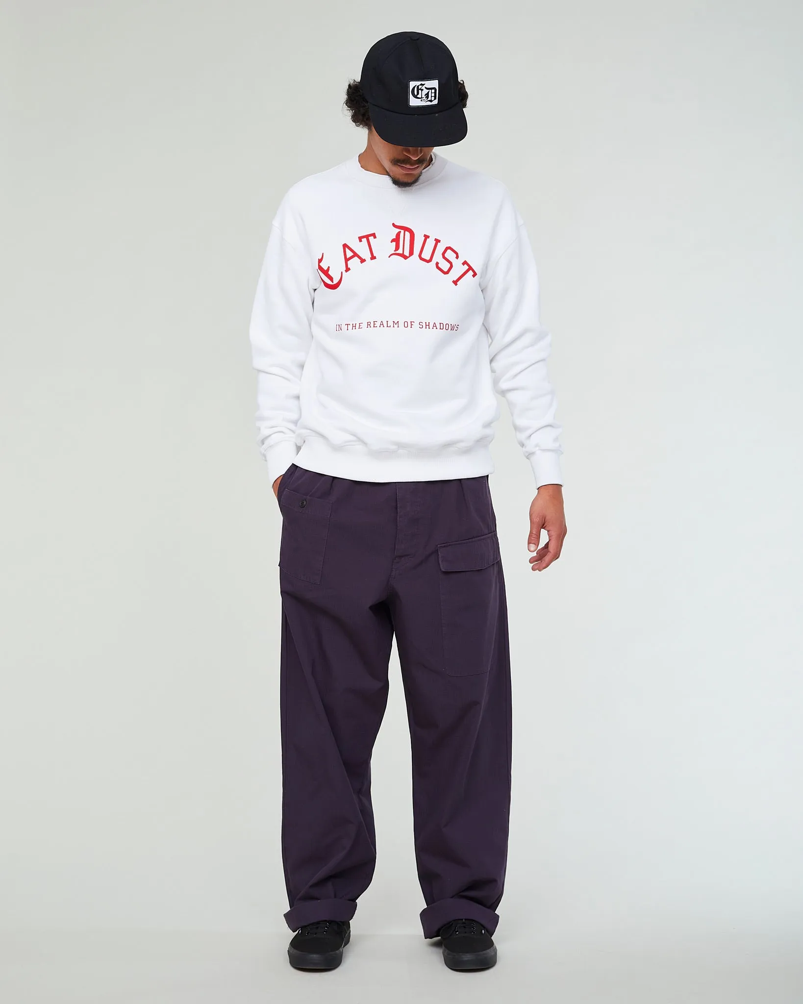 Max Sweater Realm Basic Fleece White sold by Eat Dust product image thumbnail 2