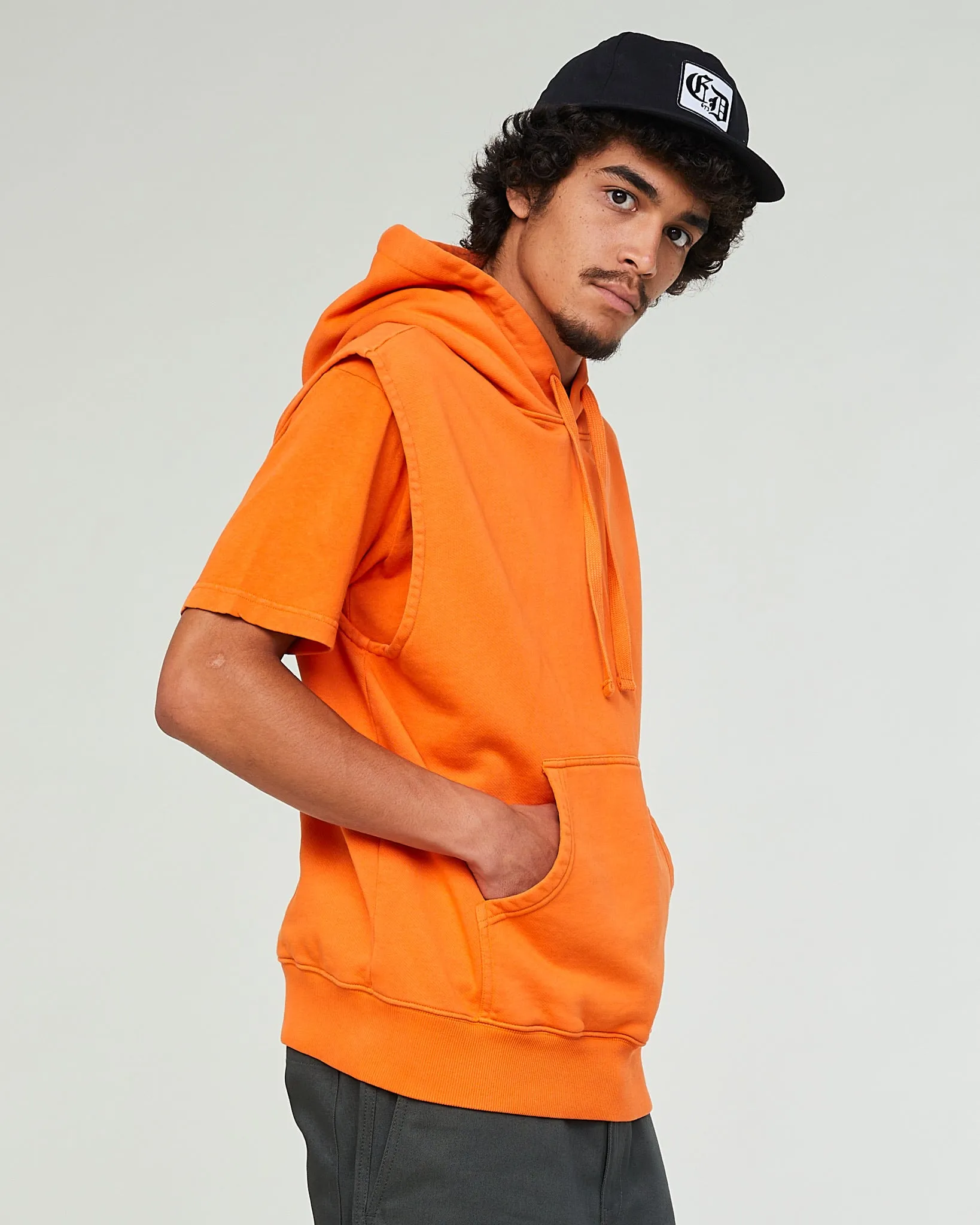 Rocky Sweater Cotton Fleece Tangerine sold by Eat Dust product image thumbnail 5
