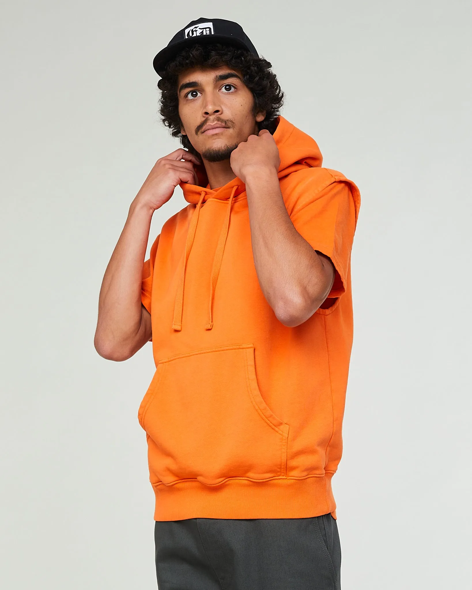 Rocky Sweater Cotton Fleece Tangerine sold by Eat Dust product image thumbnail 4