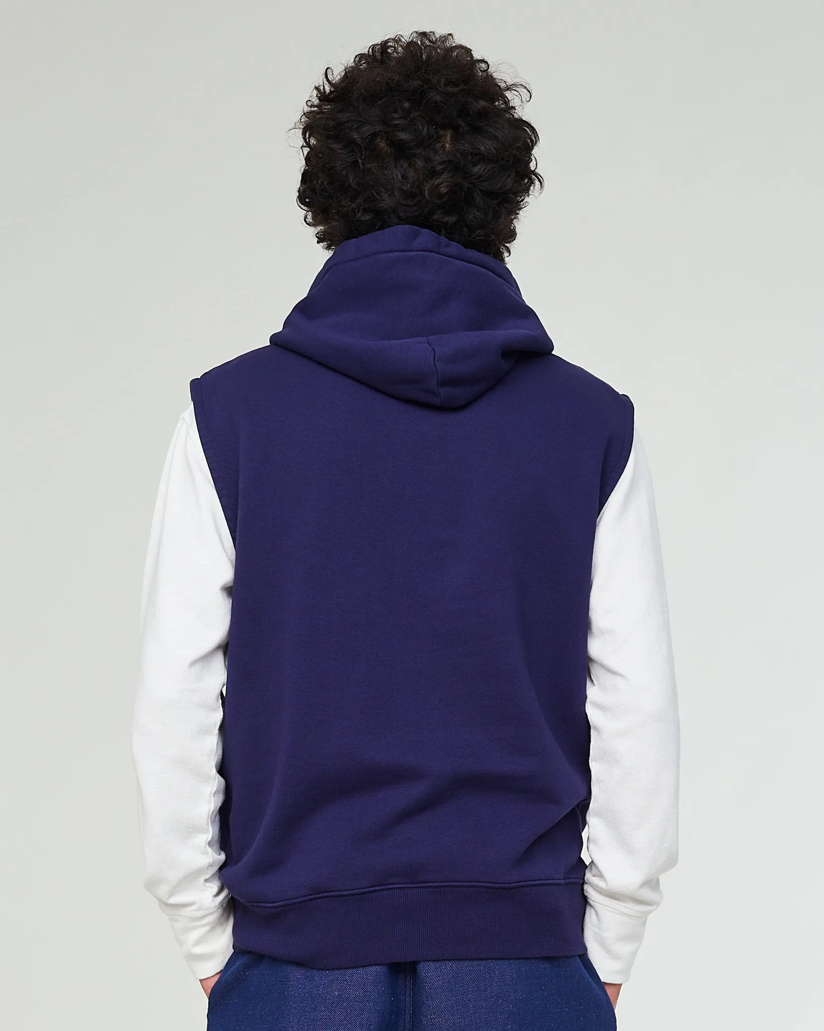 Rocky Sweater Cotton Fleece Indigo sold by Eat Dust product image thumbnail 5