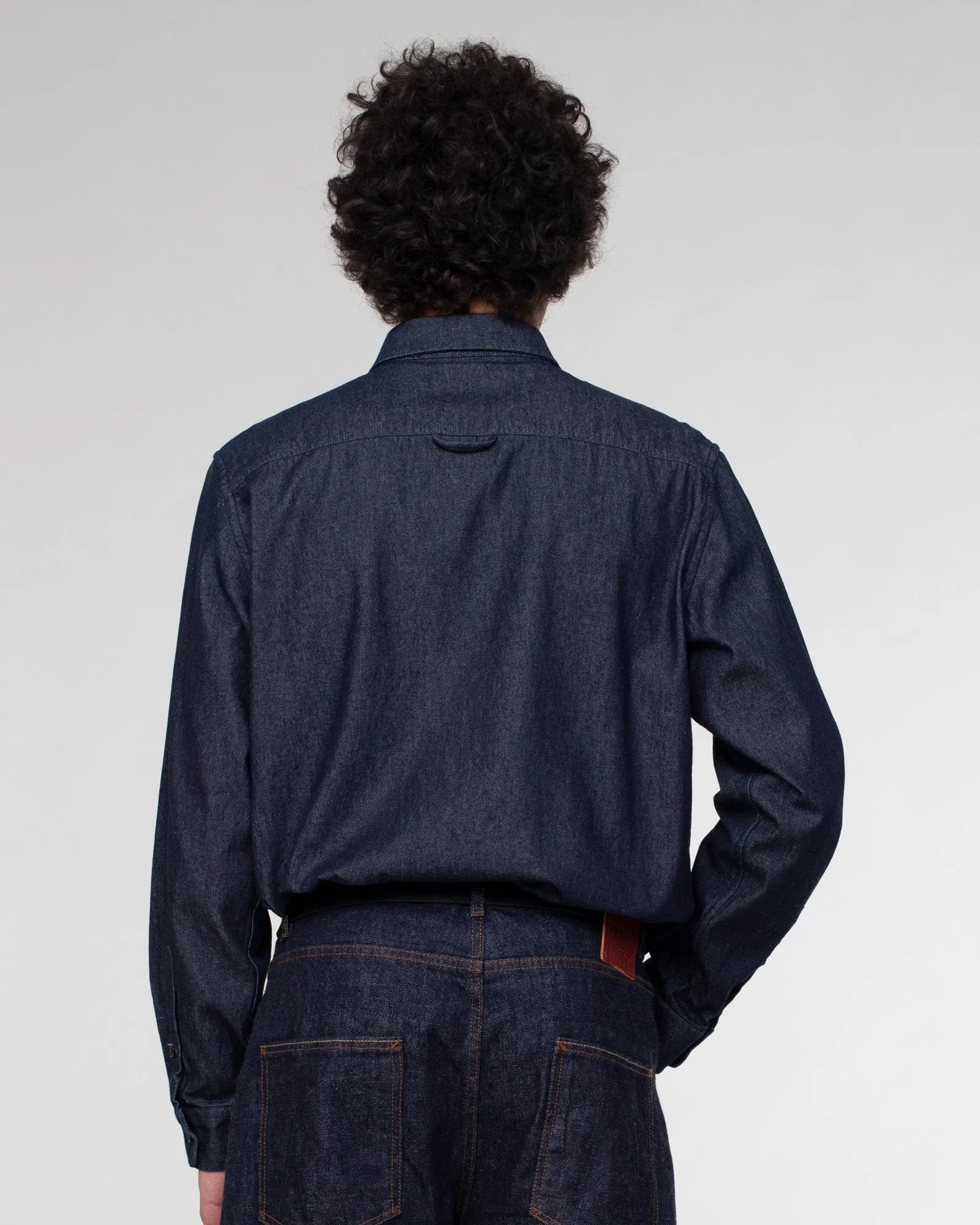 Combat Shirt Texas Indigo Denim sold by Eat Dust product image thumbnail 3