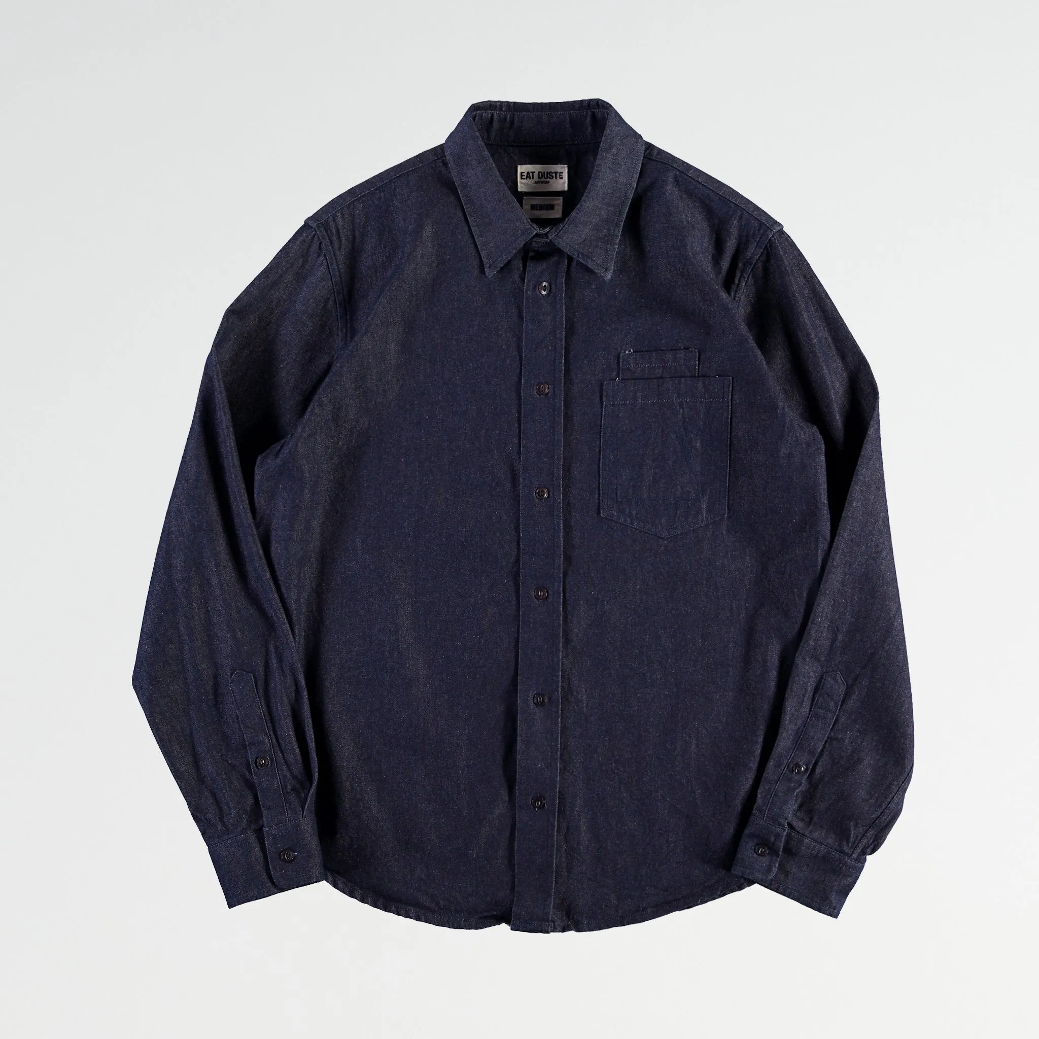 Combat Shirt Texas Indigo Denim sold by Eat Dust product image thumbnail 5