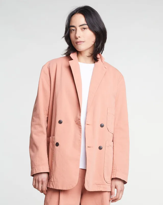 G.o.D Blazer Crispy Cotton Old Rose sold by Eat Dust