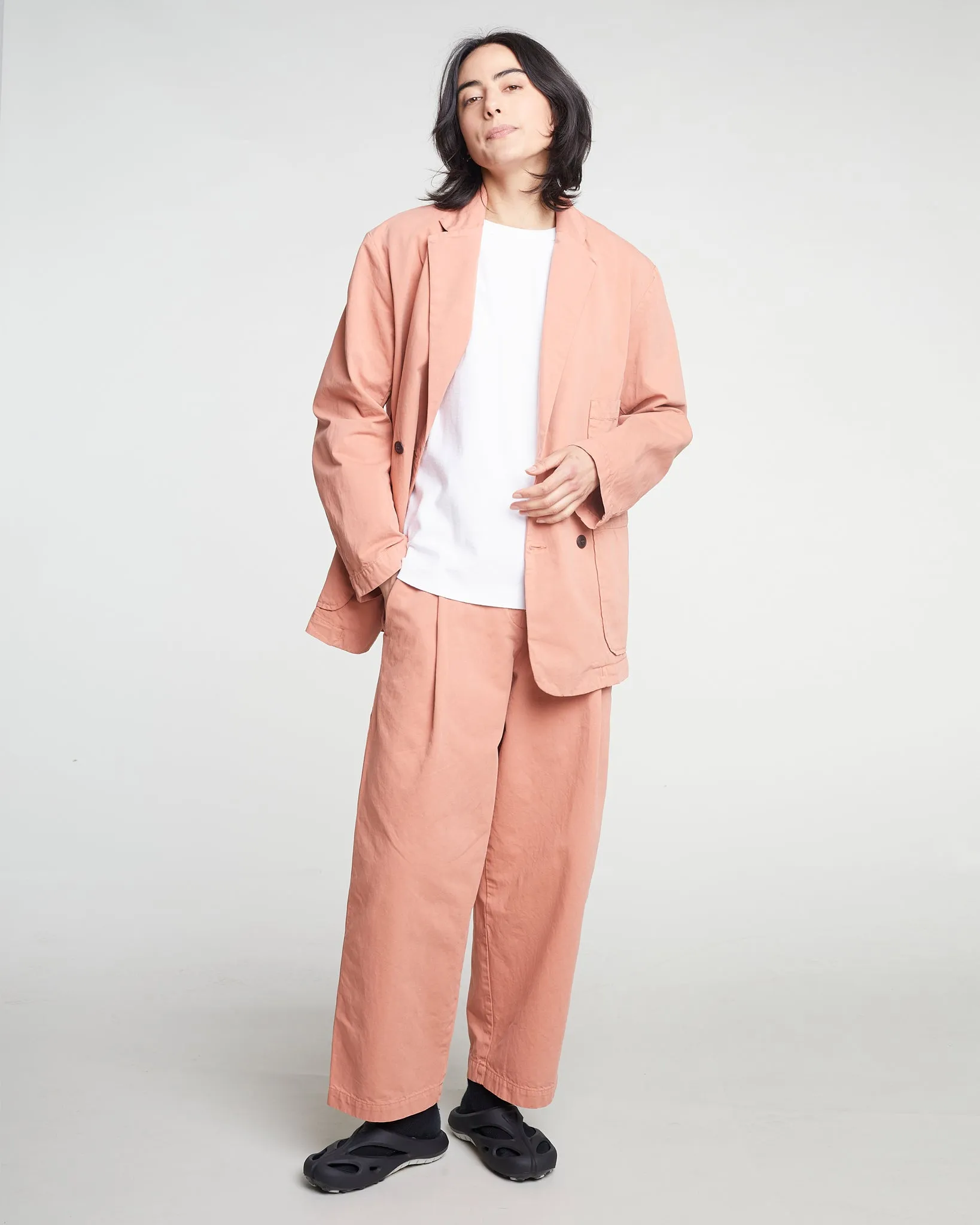 G.o.D Blazer Crispy Cotton Old Rose sold by Eat Dust product image thumbnail 3