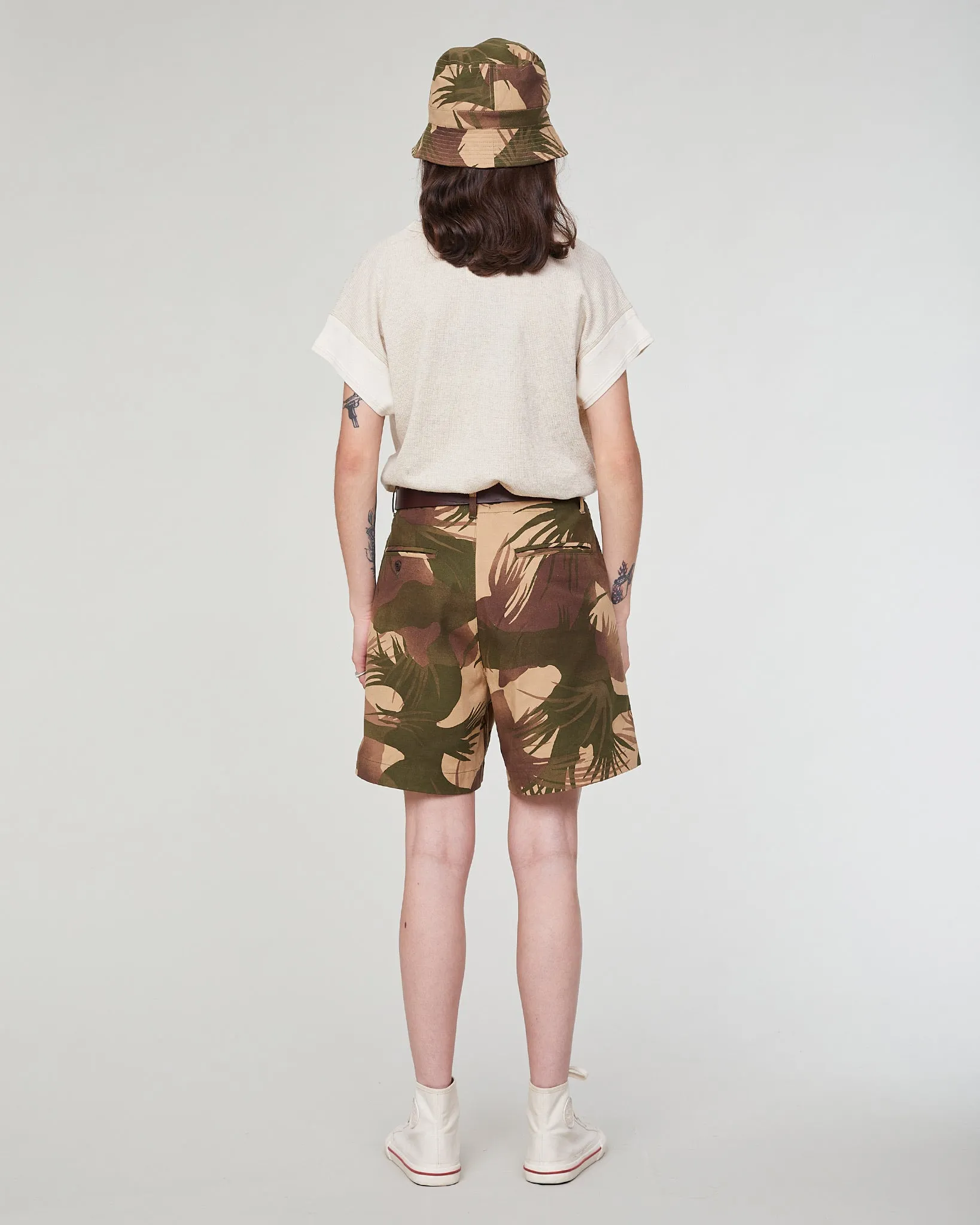 G.o.D River Short Tropical Cotton Dune sold by Eat Dust product image thumbnail 4