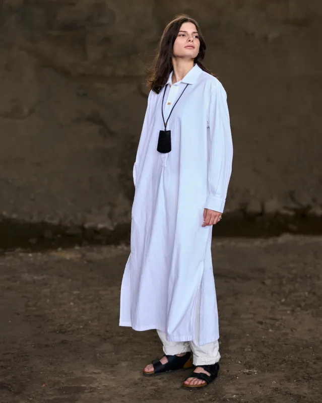 G.o.D Chemise Seersucker White made by Eat Dust