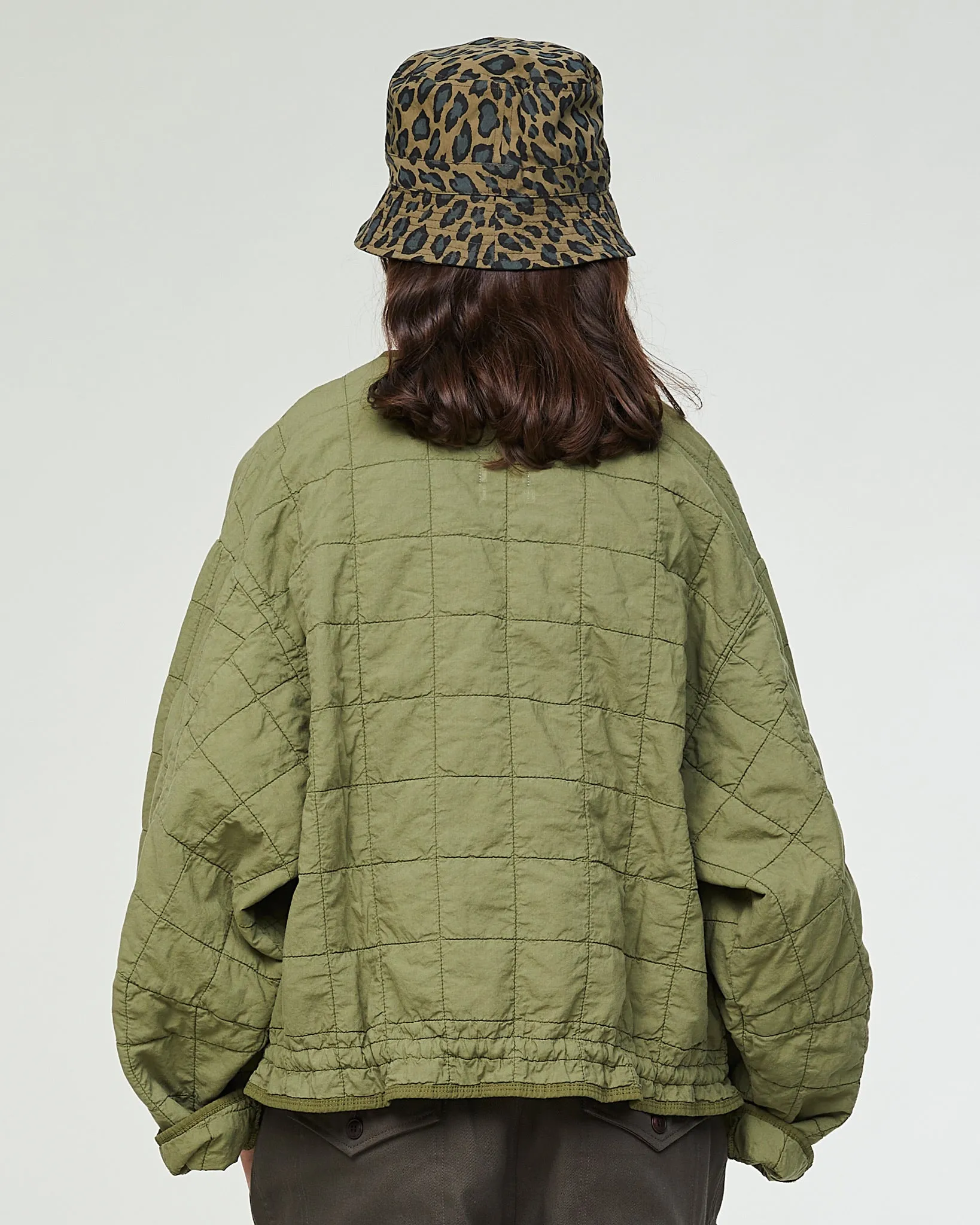 Bucket Hat Cheetah Cotton Khaki sold by Eat Dust product image thumbnail 4