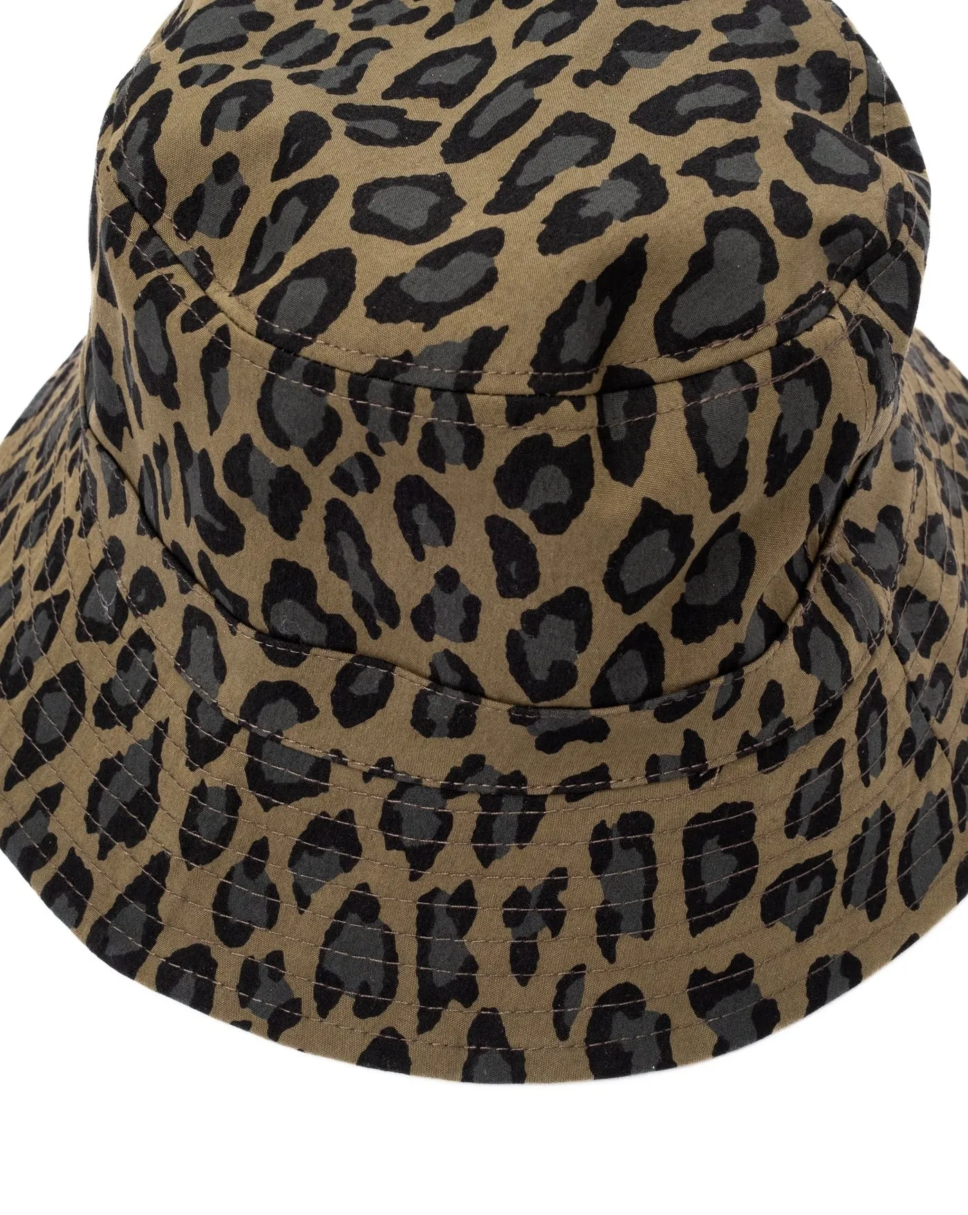 Bucket Hat Cheetah Cotton Khaki sold by Eat Dust product image thumbnail 5