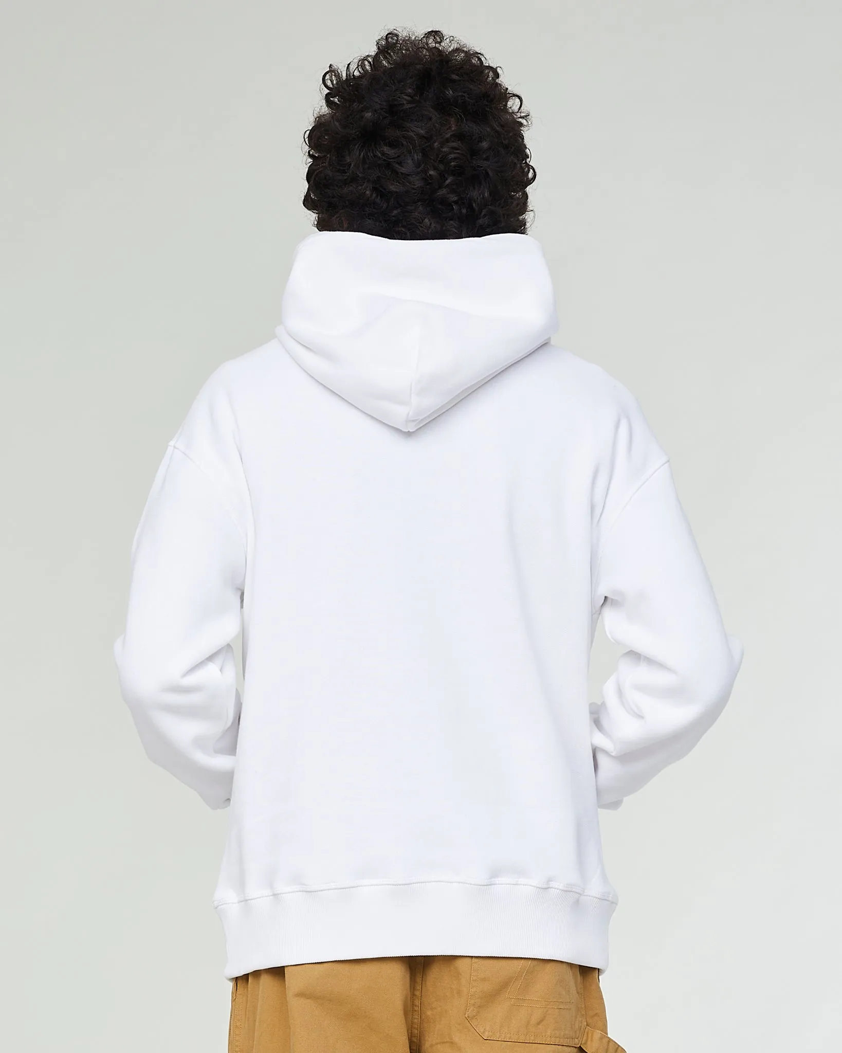 Scotty Hoodie Dust Basic Fleece White sold by Eat Dust product image thumbnail 4