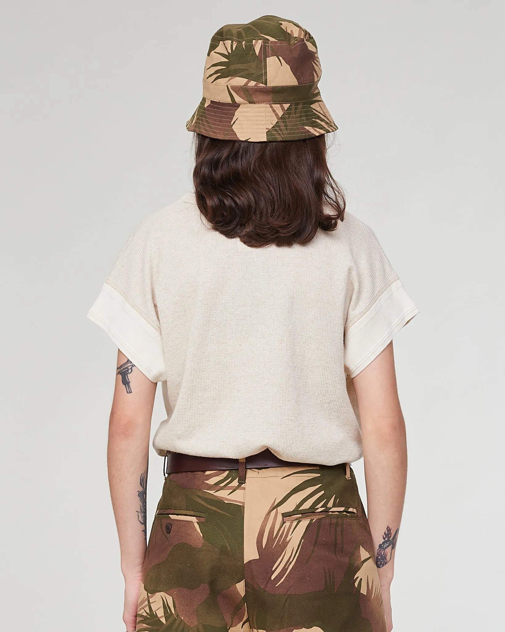 Bucket Hat Tropical Cotton Dune sold by Eat Dust product image thumbnail 3
