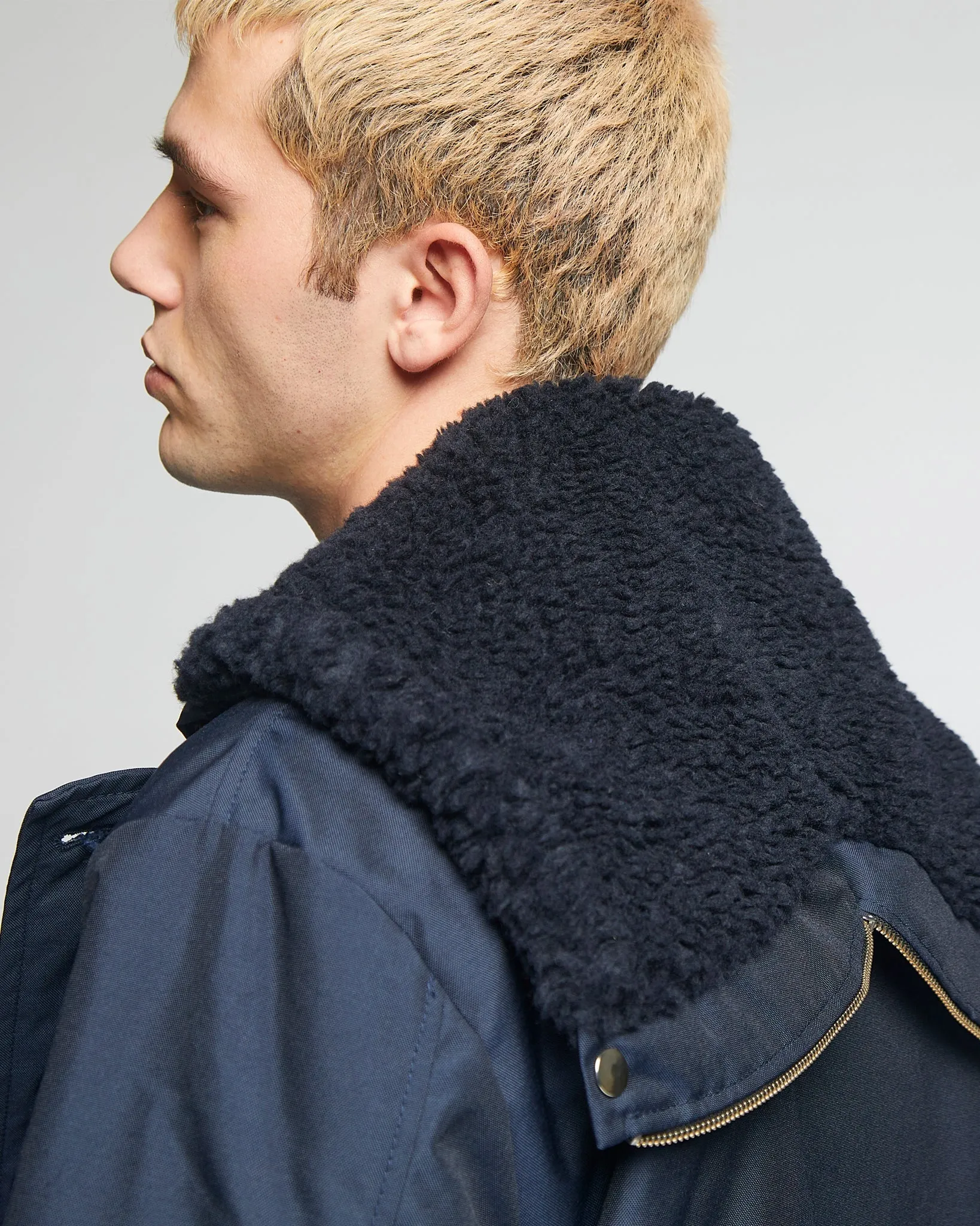 Artic Parka Nylon Navy sold by Eat Dust product image thumbnail 4