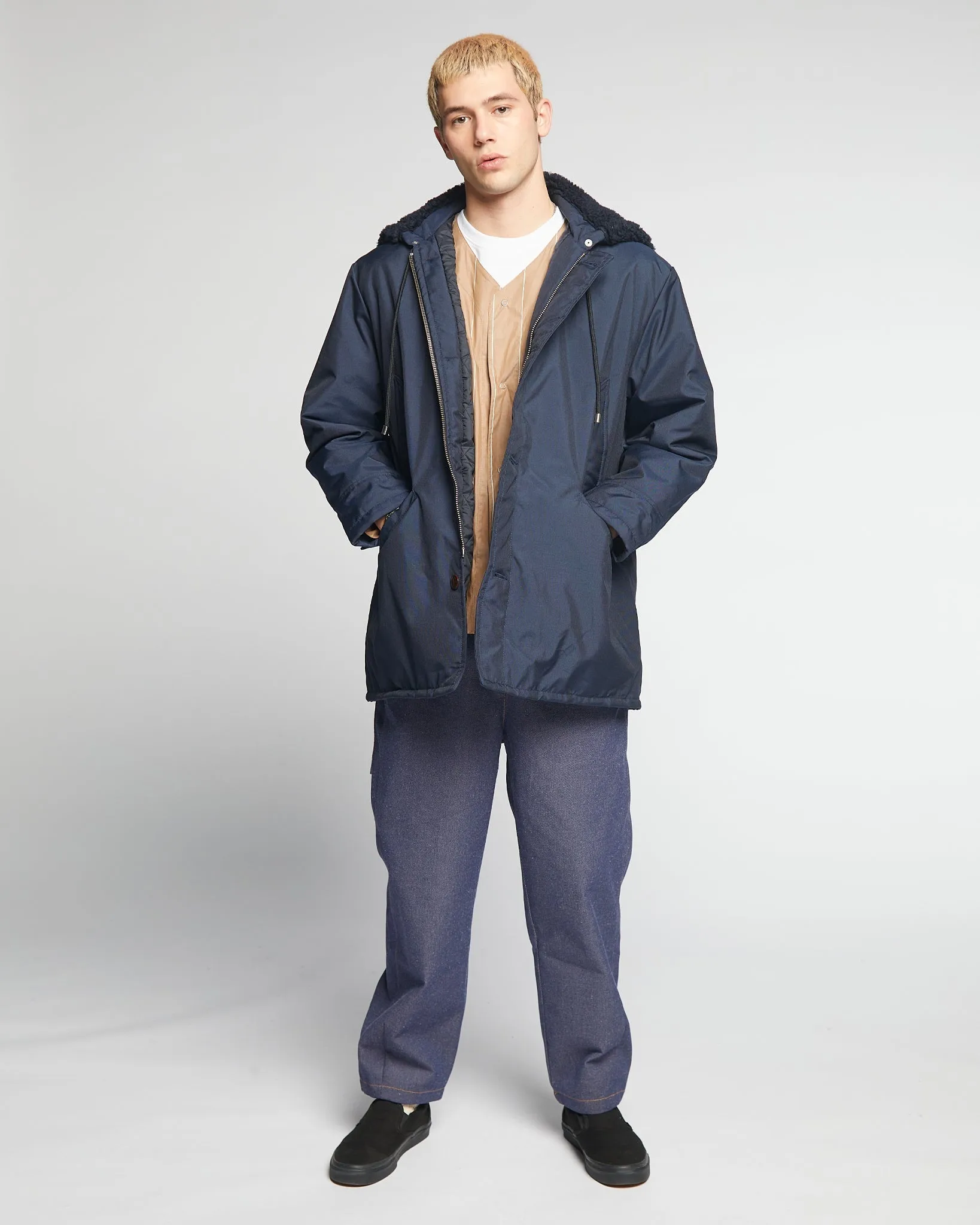 Artic Parka Nylon Navy sold by Eat Dust product image thumbnail 2