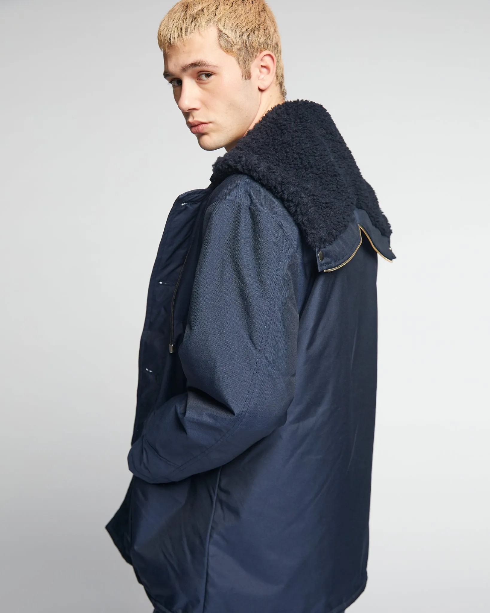 Artic Parka Nylon Navy sold by Eat Dust product image thumbnail 3