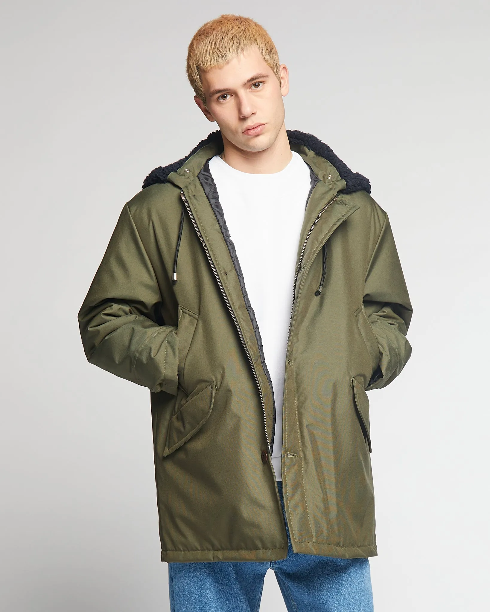 Artic Parka Nylon Bottle Green sold by Eat Dust product image thumbnail 2